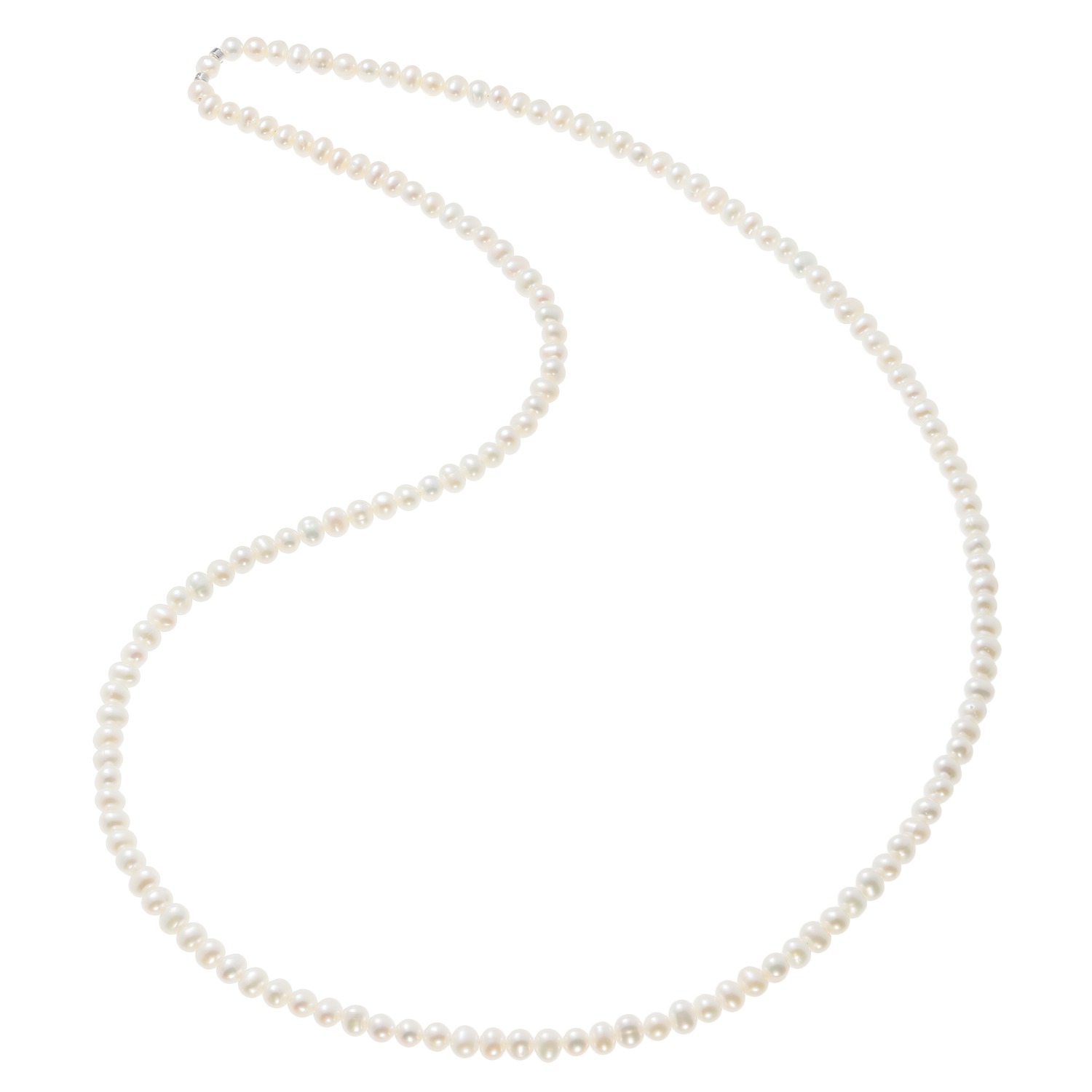 淡水パール ロングネックレス