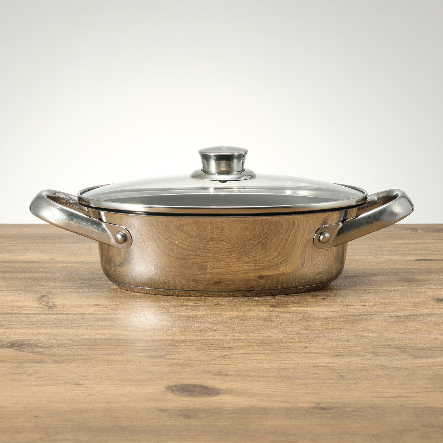 マイヤー 出来立てをそのまま食卓へ 収納性や機能性も 兼ね備えた スリムパン ＜２５ｃｍ＞