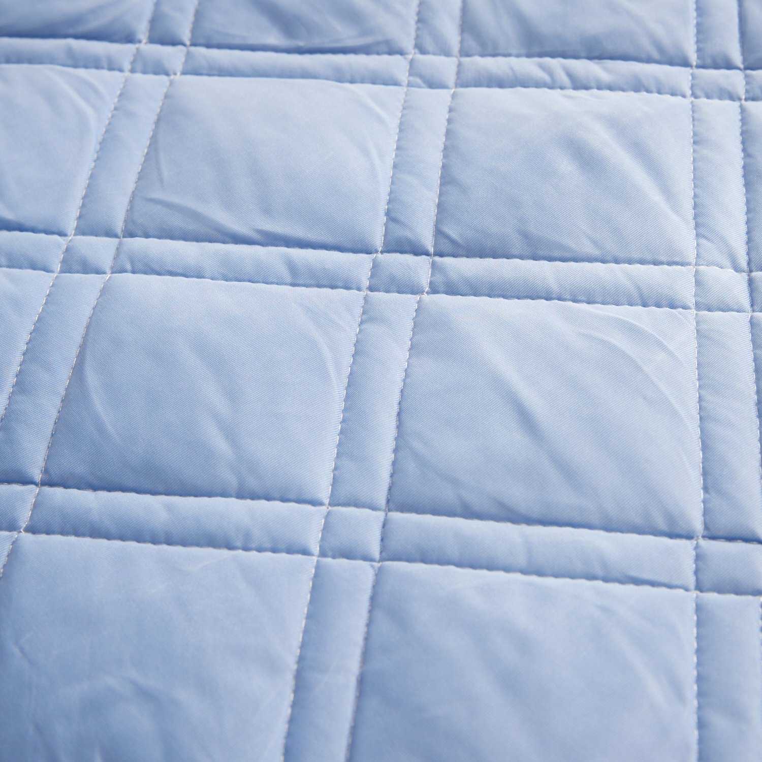 ＜シングル＞西川 ゴム無しでもズレにくい！ 付け外しラクラク 置くらくクール敷パッド 