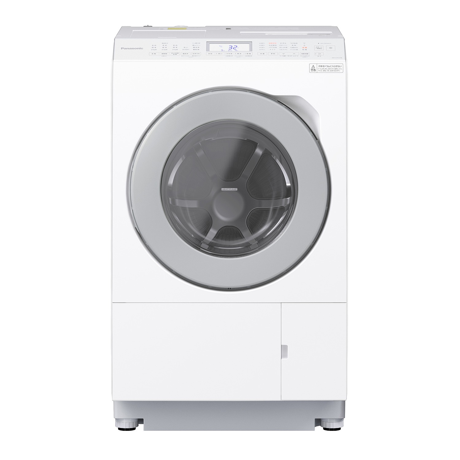 パナソニック 「温水」と「泡」の力で 繊維の奥のガンコな 汚れを落とす！ ななめドラム式洗濯乾燥機 ＮＡ−ＬＸ１２７ＢＬ−Ｗ 