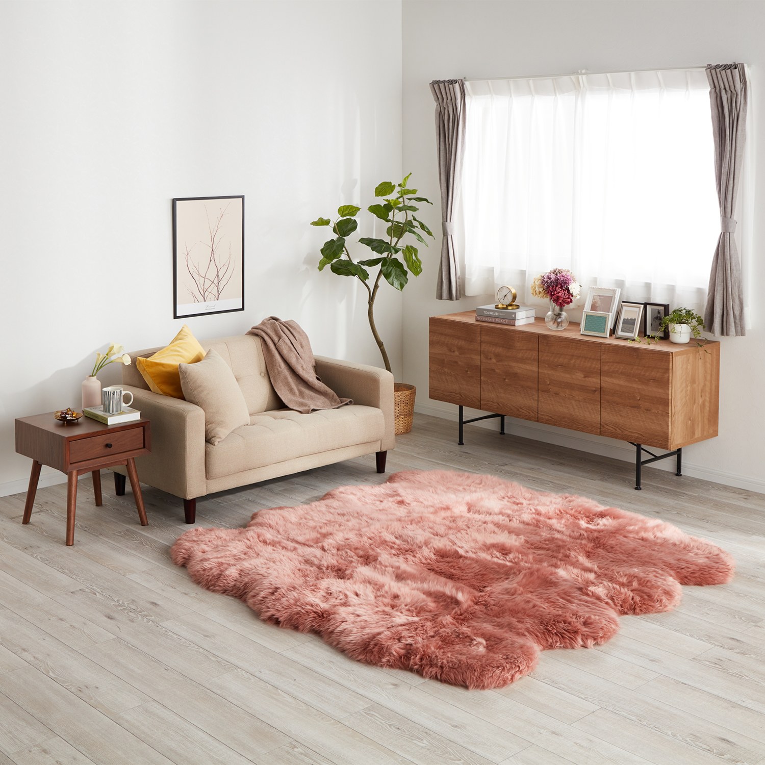 モリリン ニュージーランド産 メリノムートン使用！ ムートンピース＜８匹物＞