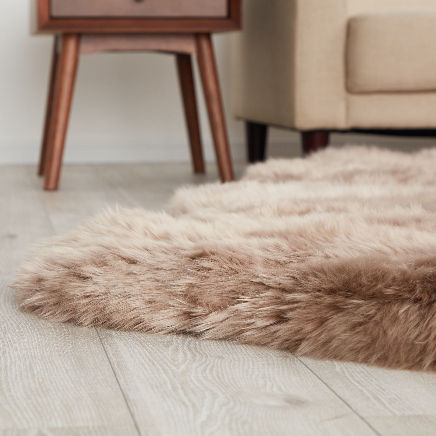 モリリン ニュージーランド産 メリノムートン使用！ ムートンピース＜８匹物＞