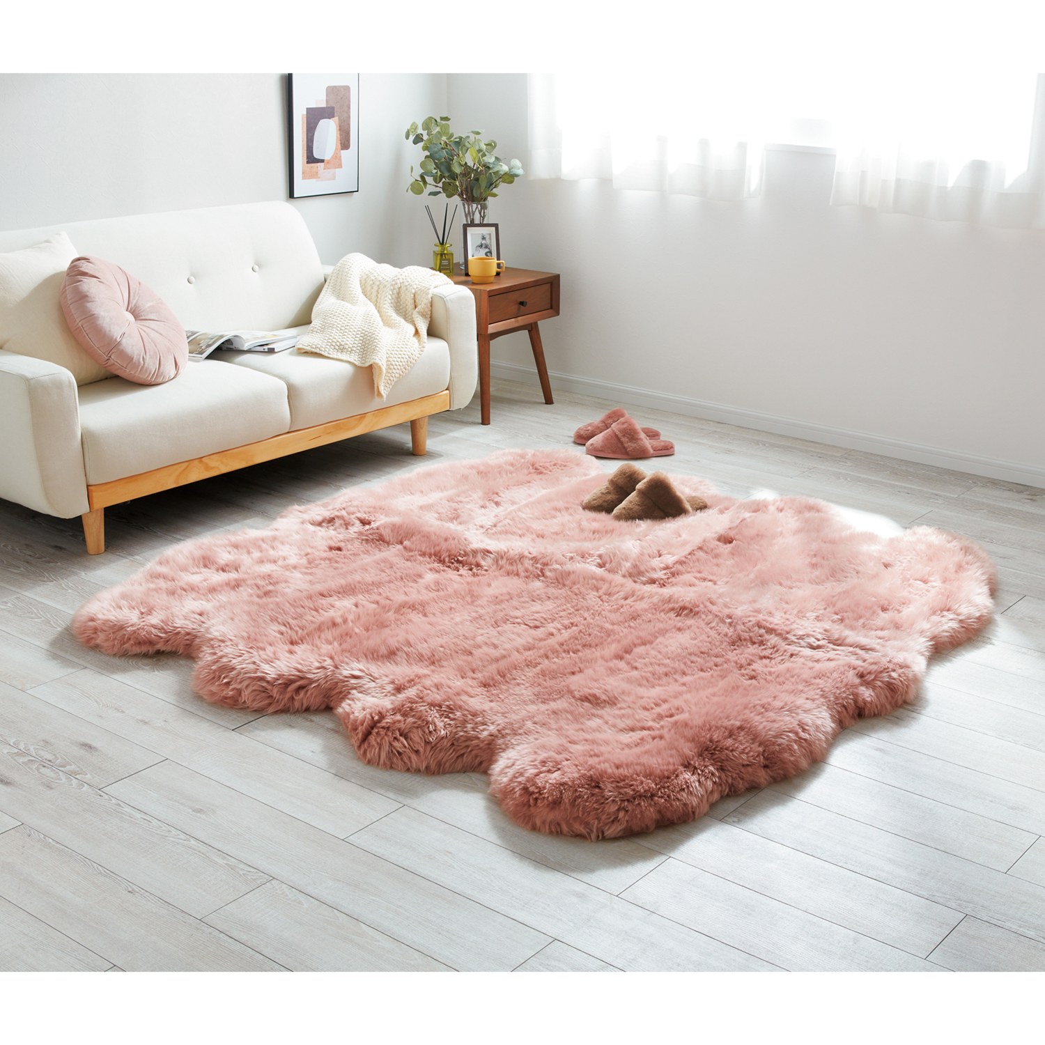 モリリン ニュージーランド産 メリノムートン使用！ ムートンピース＜８匹物＞