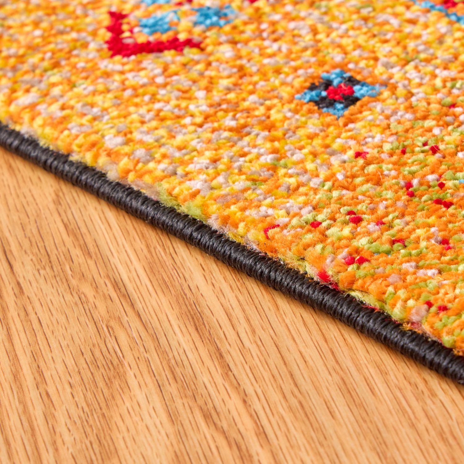 トルコ製 ギャベ柄 ウィルトン織カーペット “プラテリア” ＜２００×２５０ｃｍ＞