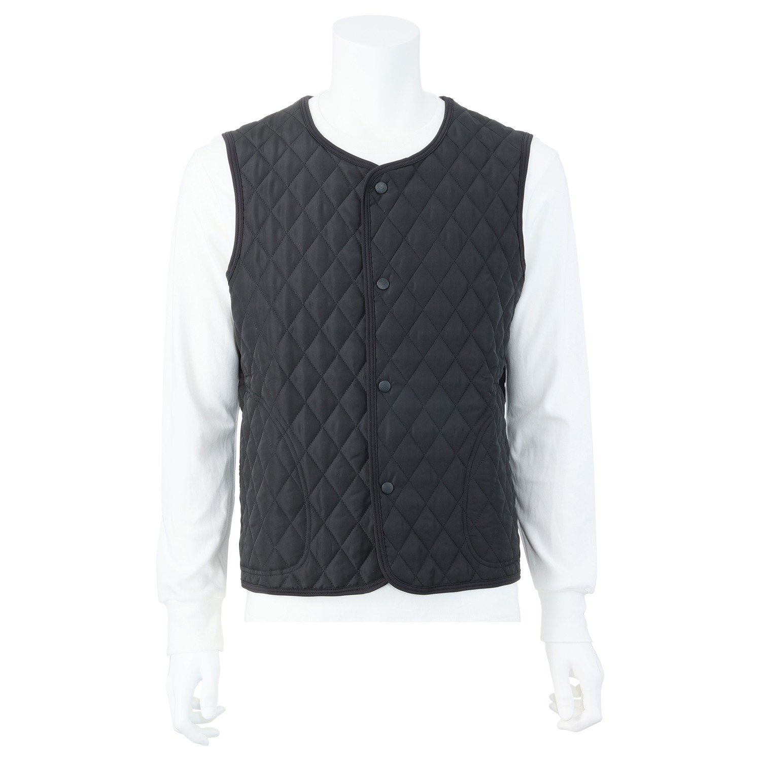 ＜メンズ＞ オトコの温活 保温　中綿キルト ベスト