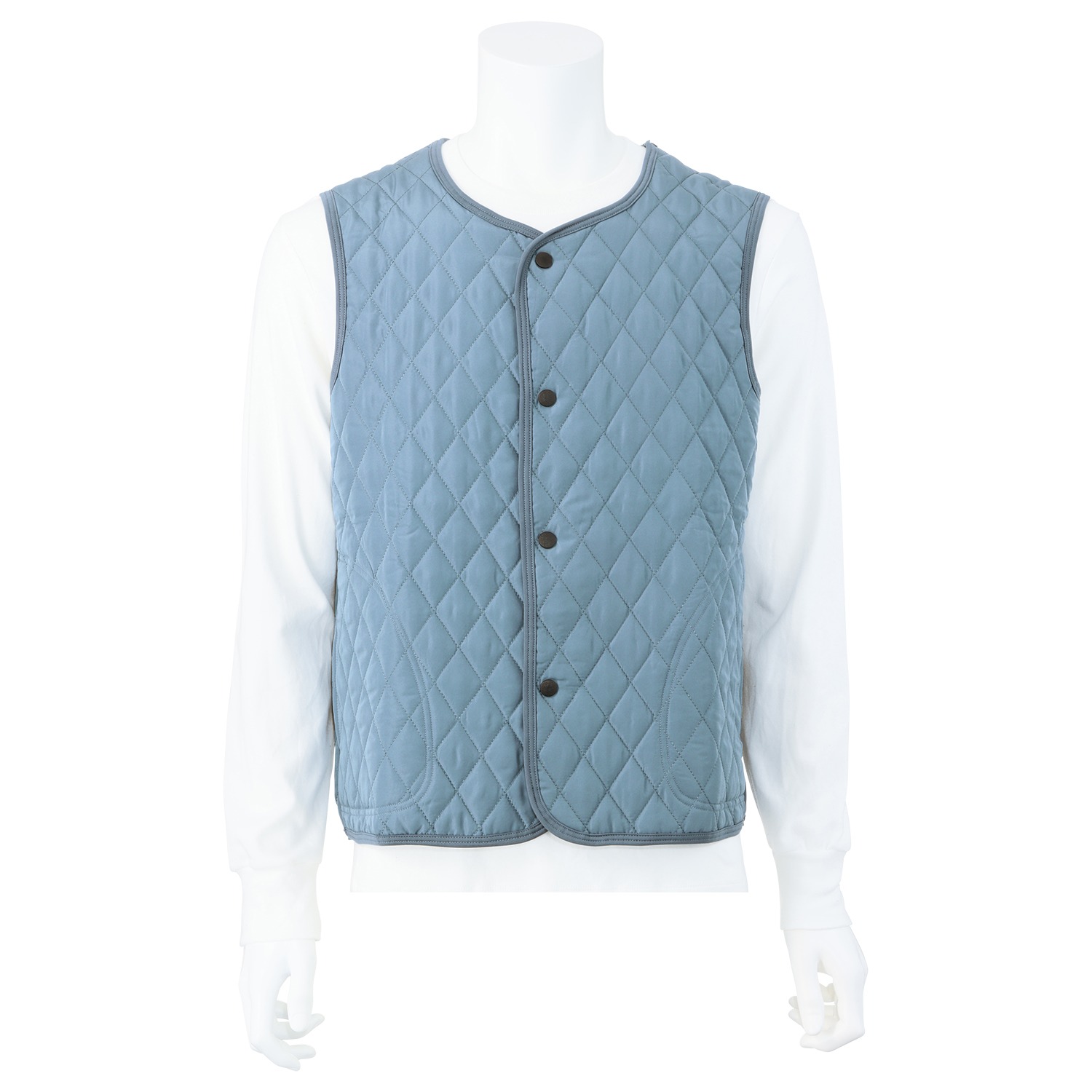 ＜メンズ＞ オトコの温活 保温　中綿キルト ベスト