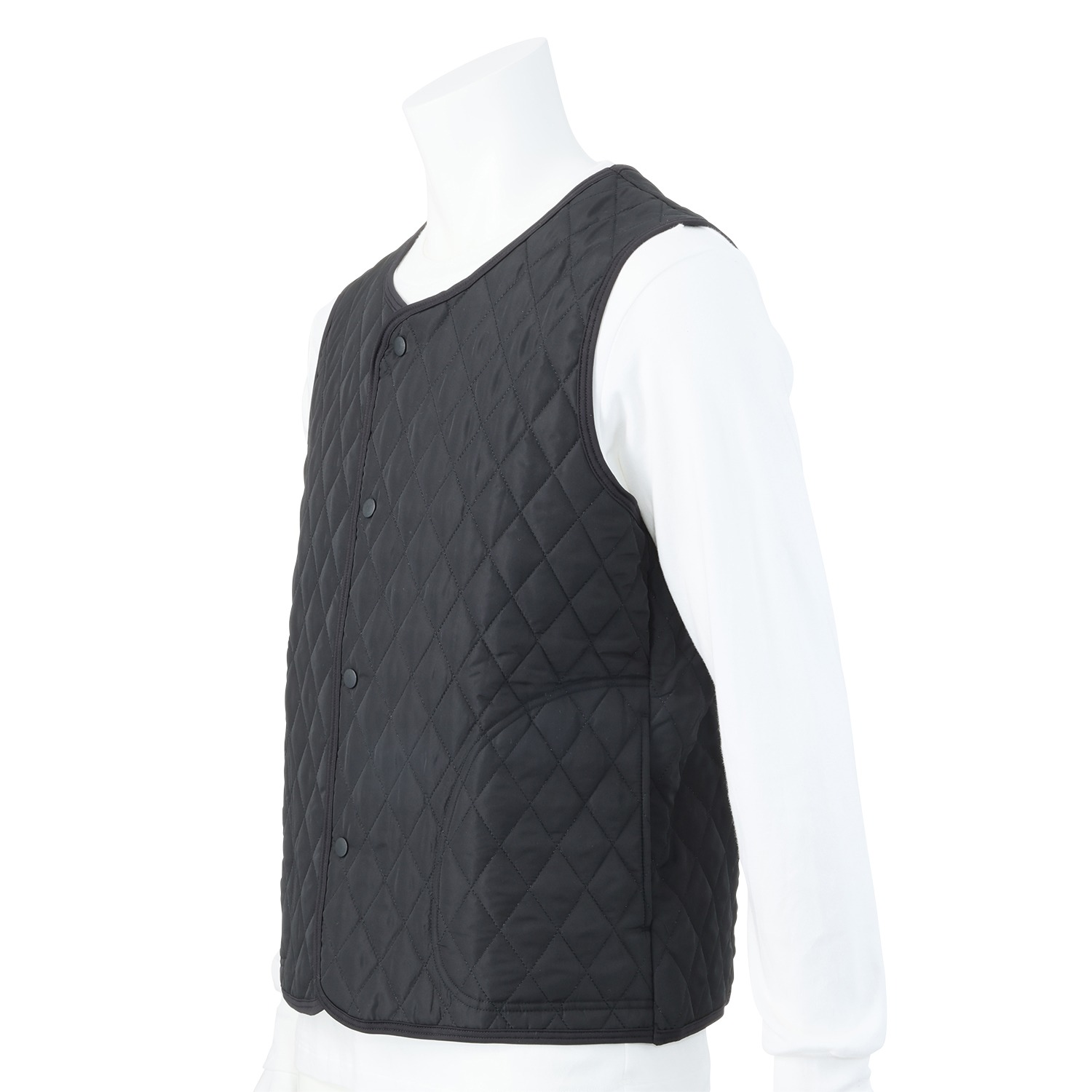 ＜メンズ＞ オトコの温活 保温　中綿キルト ベスト