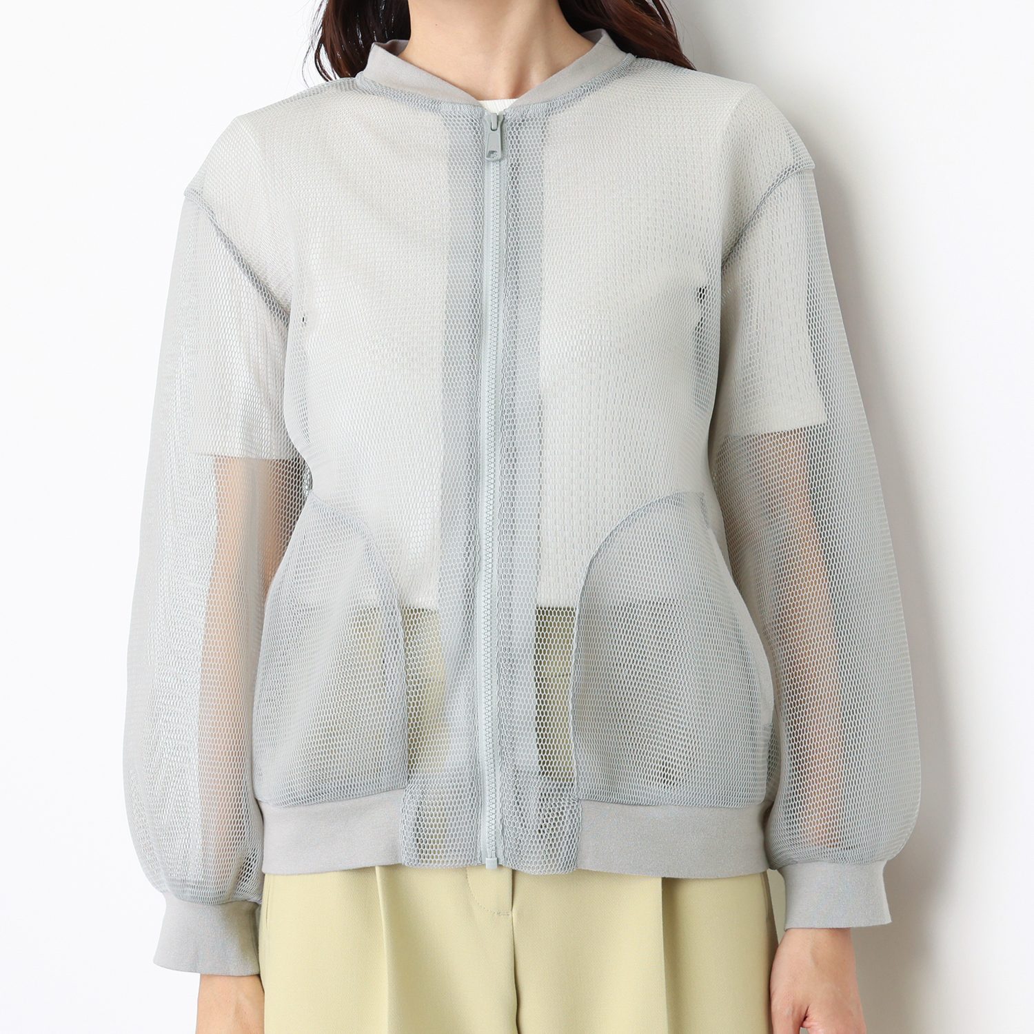 アンリック　オー　ブルー ダブルフェイス エアーメッシュ ブルゾン