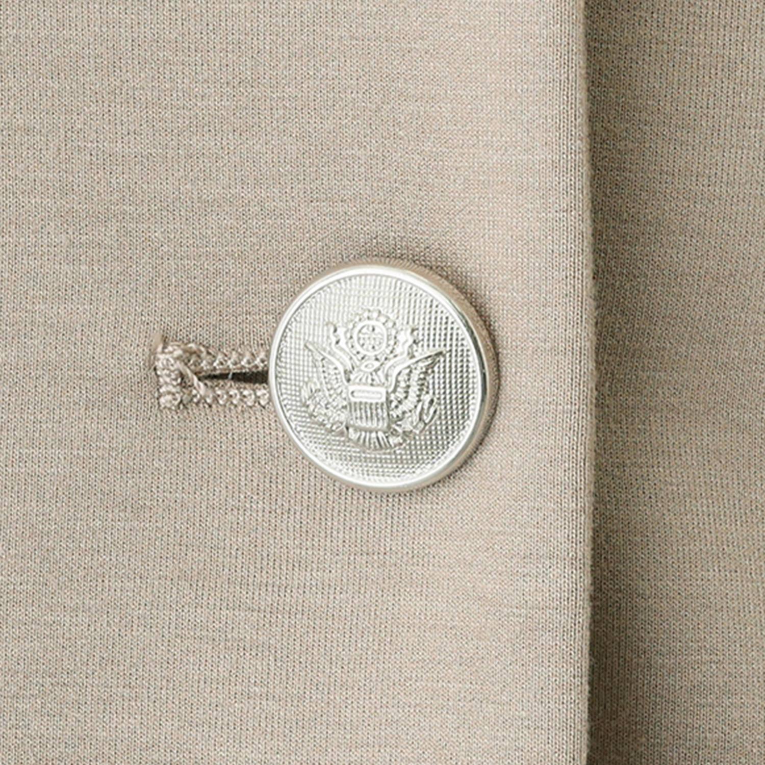 エムズ　スタイル ソフトスムース ミリタリー切替 ダブルジャケット