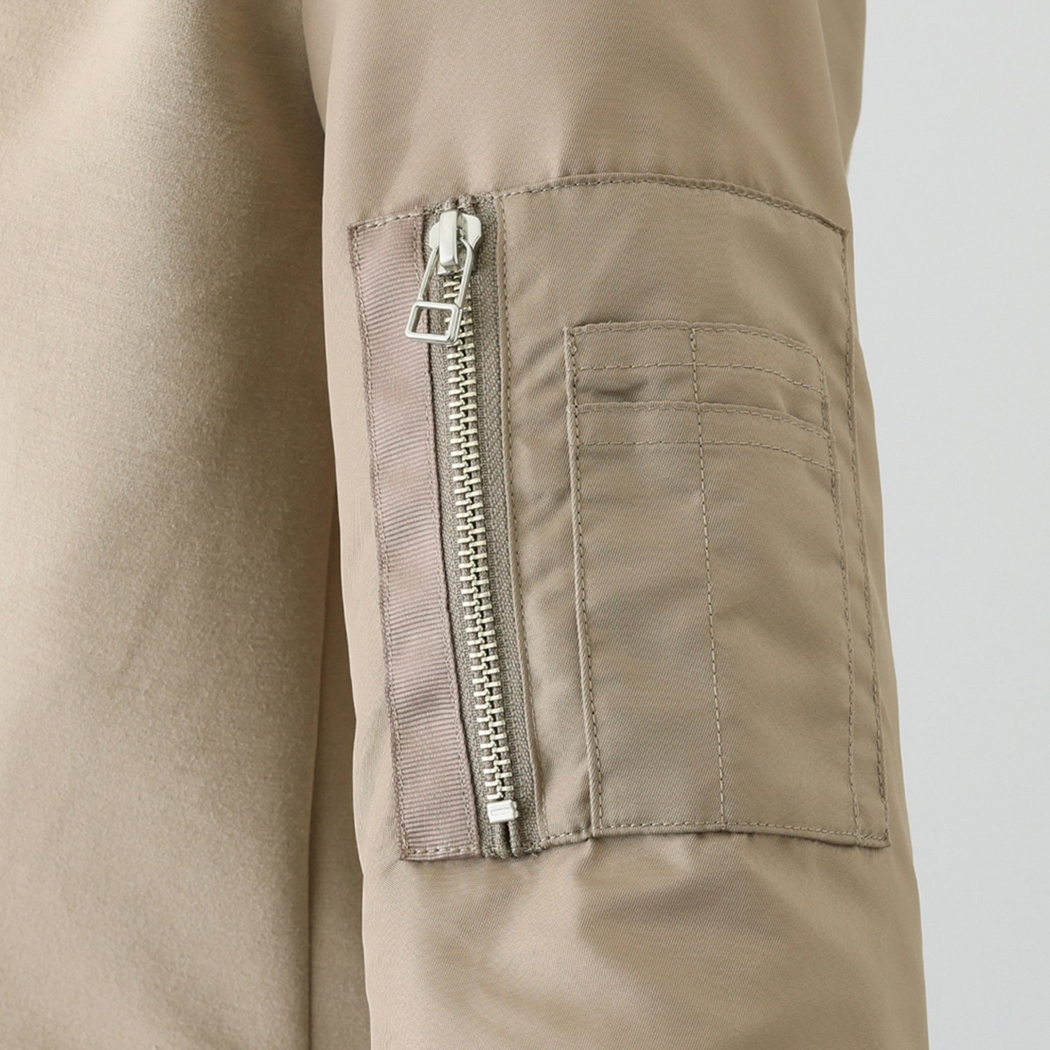 エムズ　スタイル ソフトスムース ミリタリー切替 ダブルジャケット