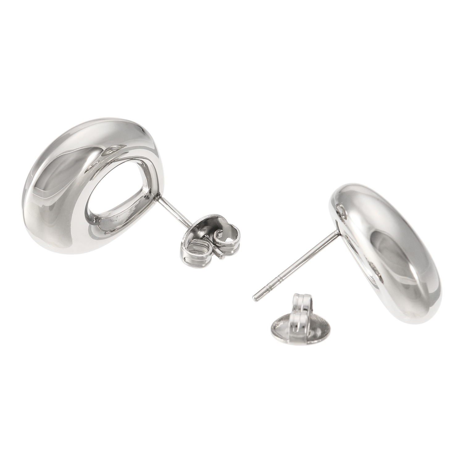 ラフィナリスタ サージカルステンレス マロンシェイプピアス