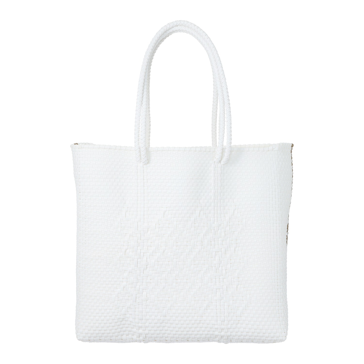 ムーンバード 手編みのメルカドバッグ ＜マチライン　Ｌ＞ 