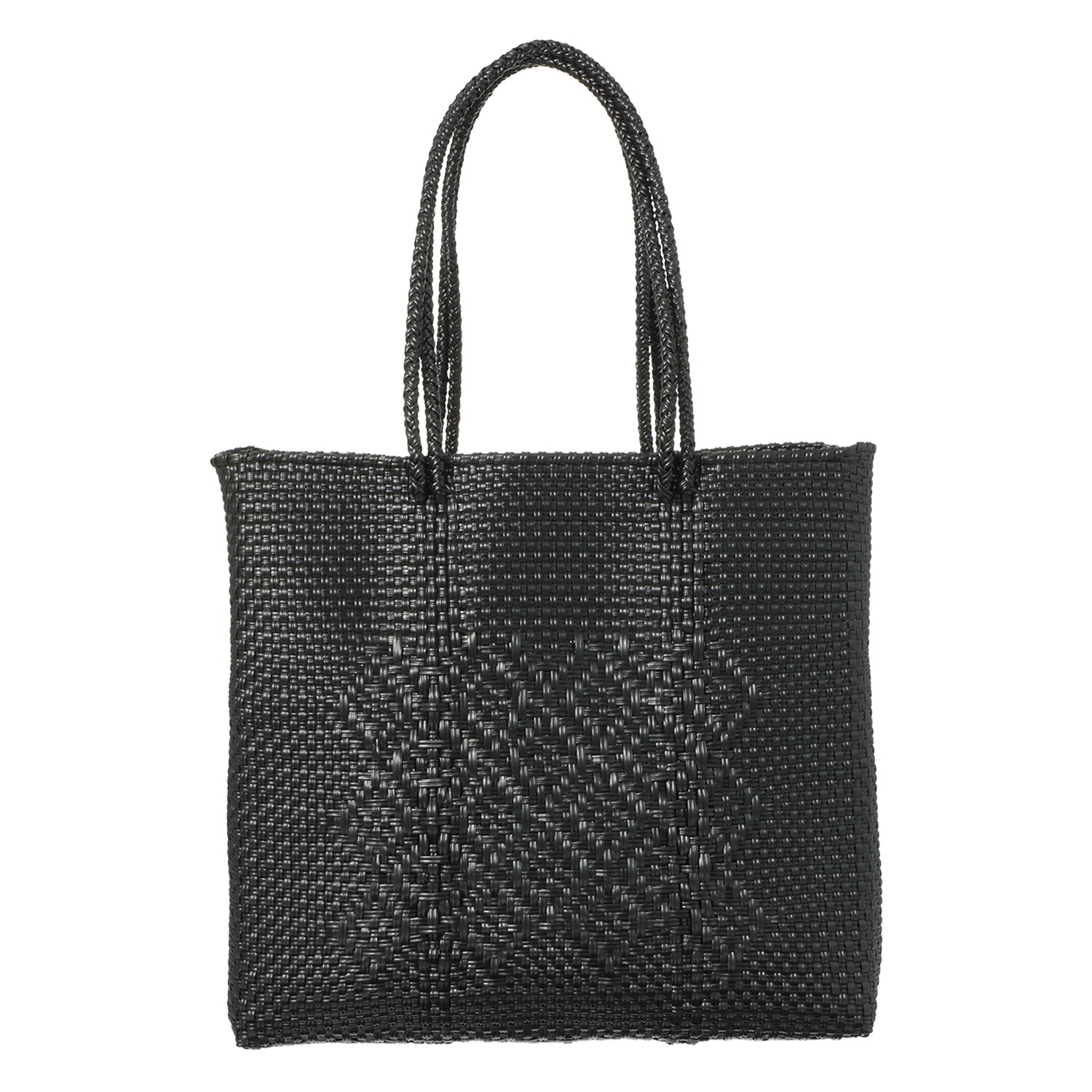 ムーンバード 手編みのメルカドバッグ ＜マチライン　Ｌ＞ 