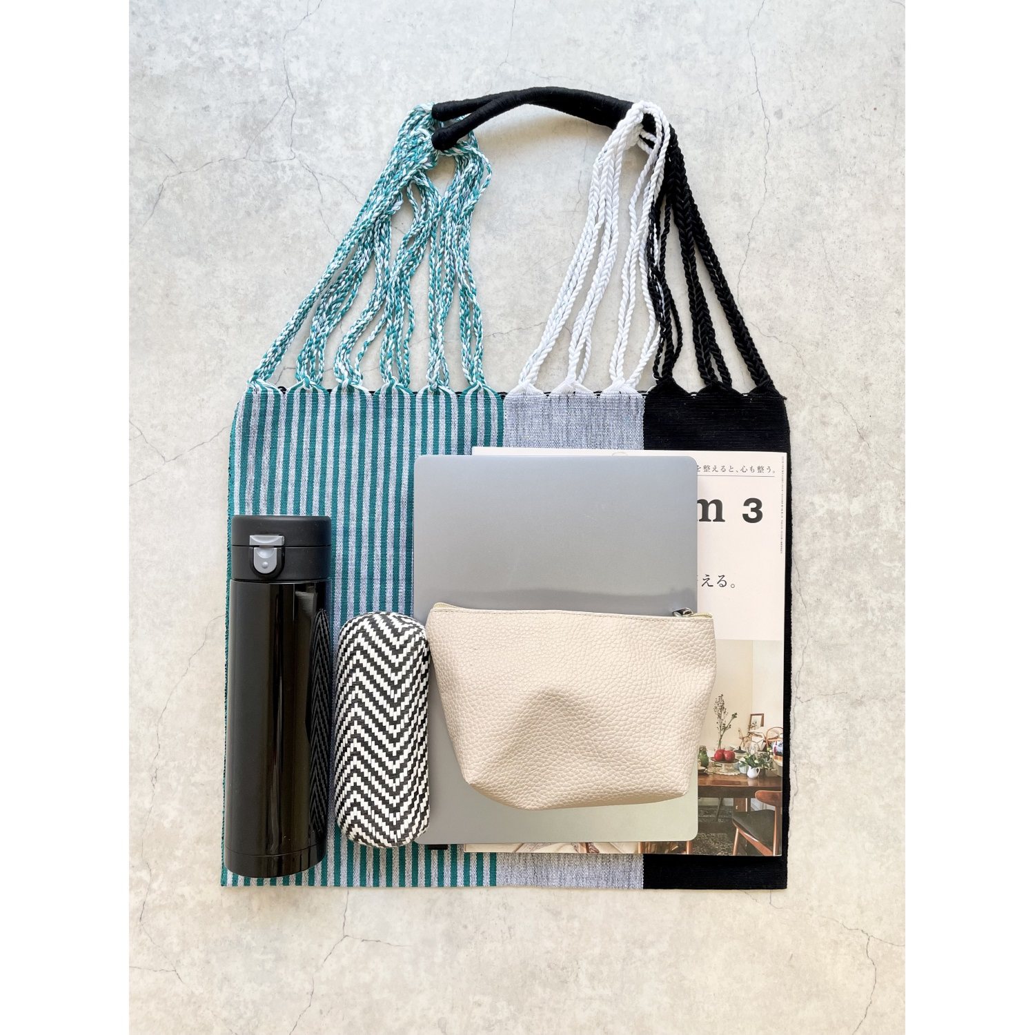 ムーンバード 手織りのハンモックバッグ