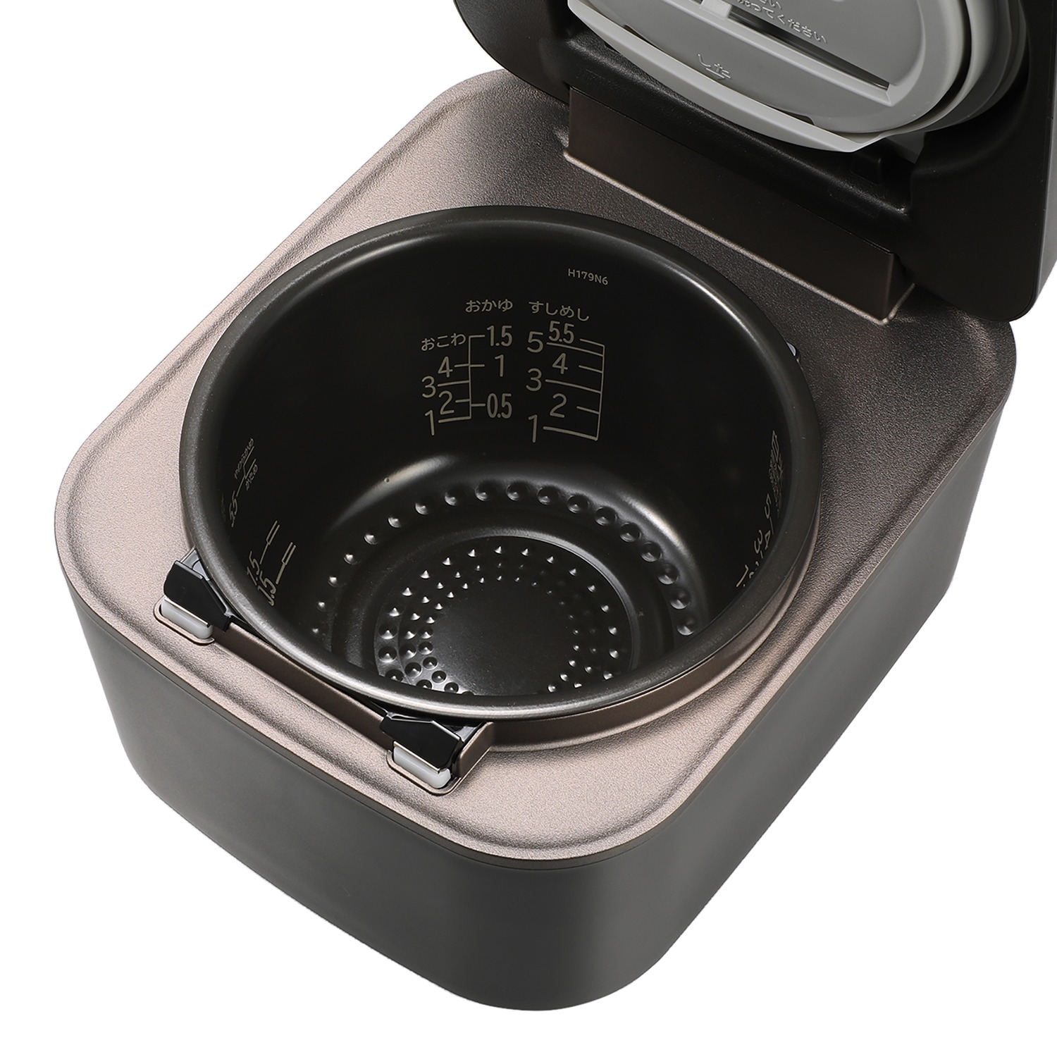 日立 老舗米屋 「八代目儀兵衛」が認めた 極上の炊き上がり 圧力＆スチーム ＩＨジャー炊飯器 “ふっくら御膳” ＲＺ−Ｗ１００ＥＭ 