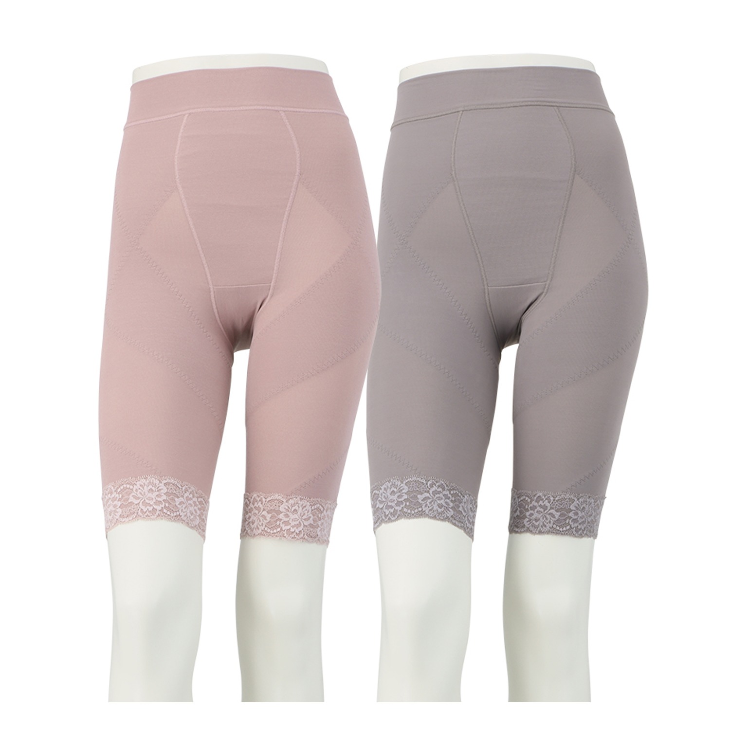 美人工房 遠赤外線加工・裏起毛 Ｎｅｗ　いい肌あったか ロングガードル ２枚セット