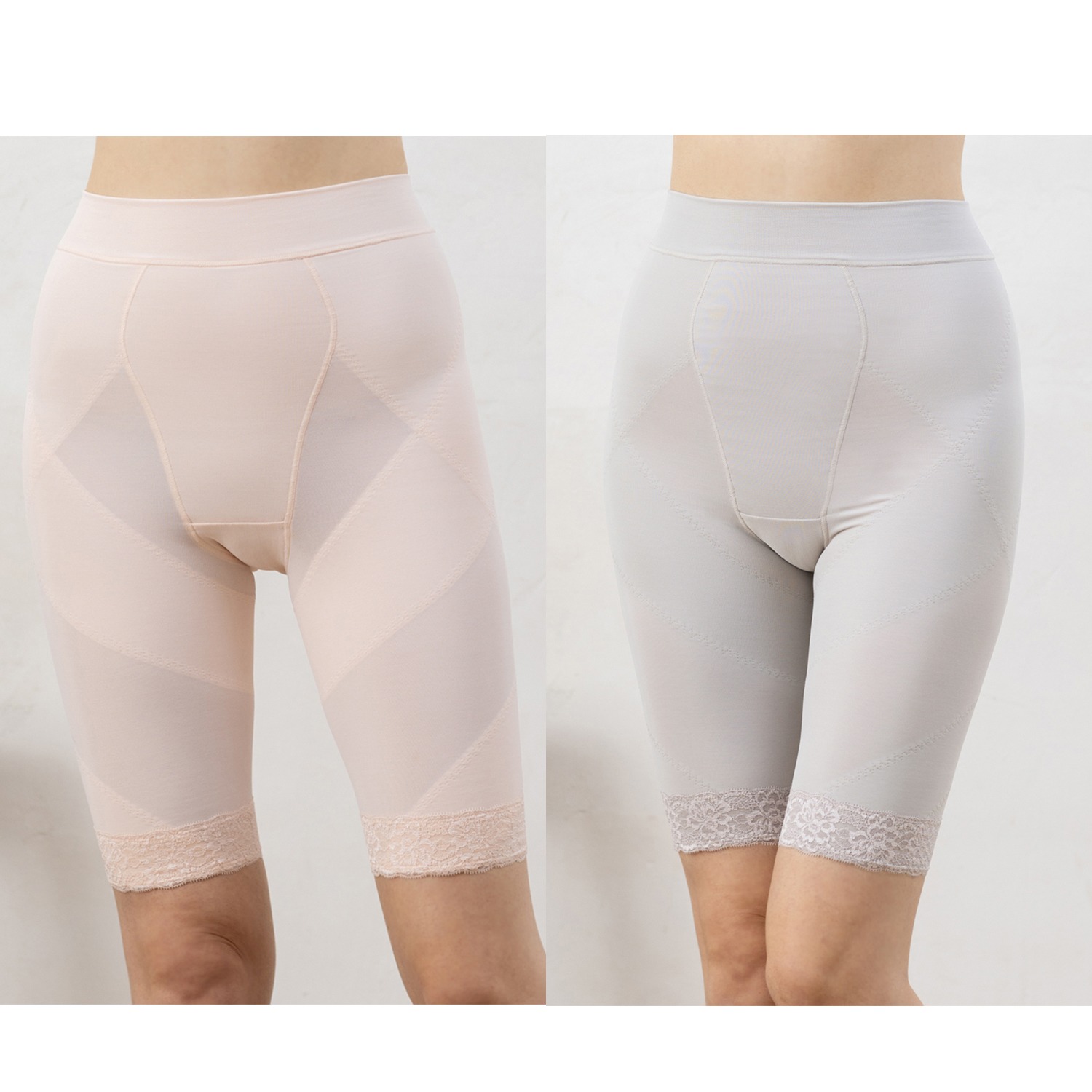 美人工房 遠赤外線加工・裏起毛 Ｎｅｗ　いい肌あったか ロングガードル ２枚セット