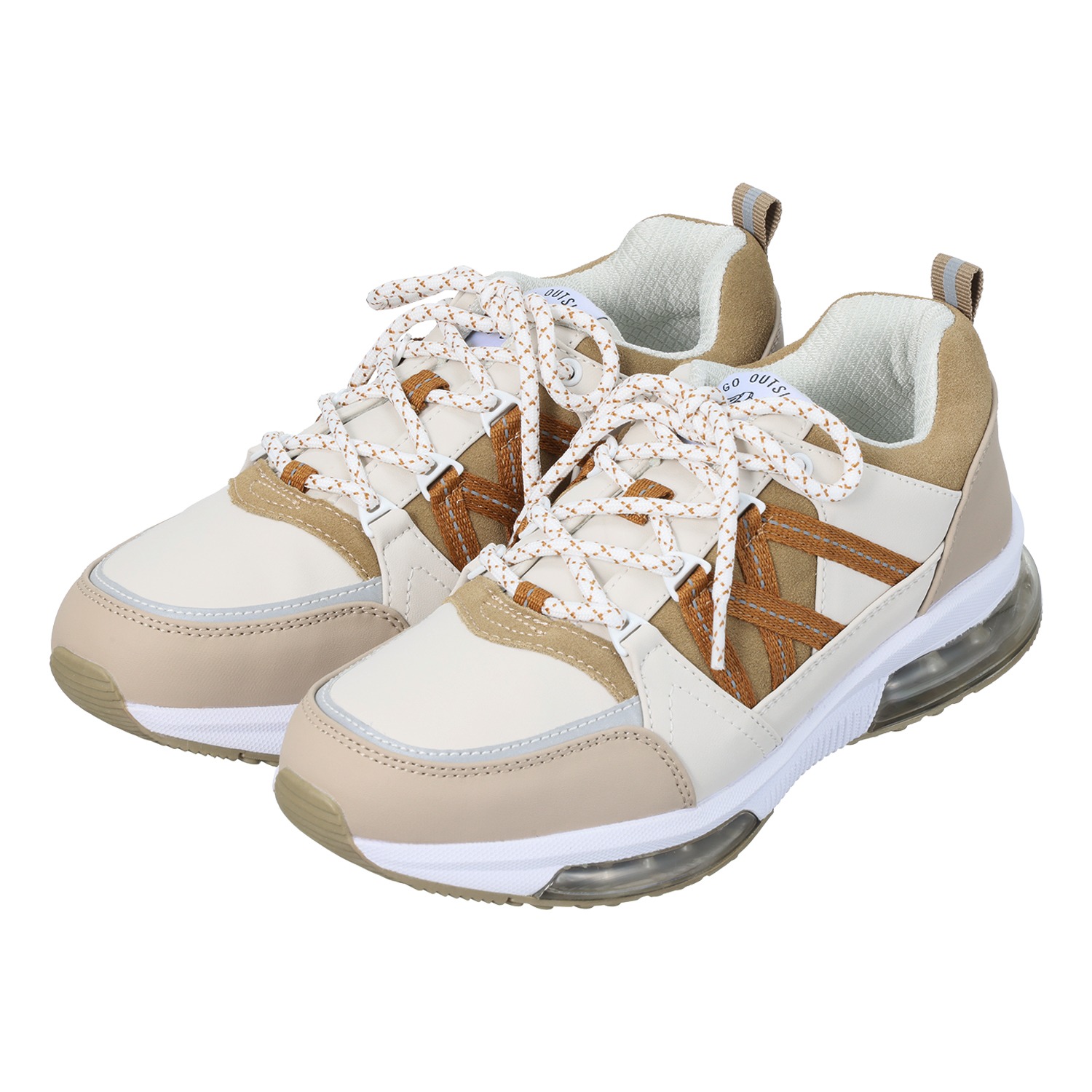 キャプテンスタッグ レースアップ エアーソールスニーカー