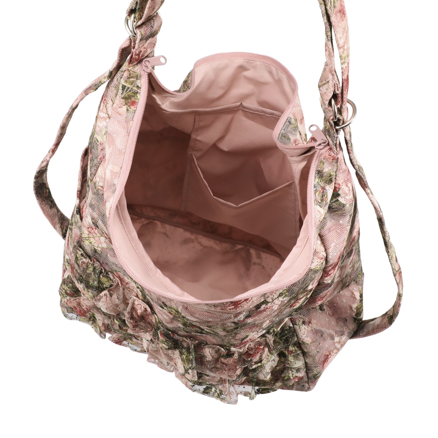 ラ　ルイス 総レースフリル ２ウェイエコリュック