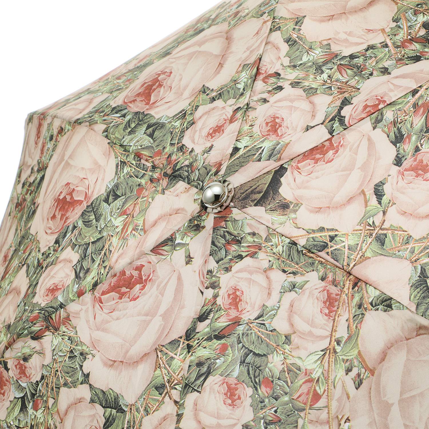 ラ　ルイス ルドゥーテ バラモティーフハンドル 晴雨兼用折りたたみ傘