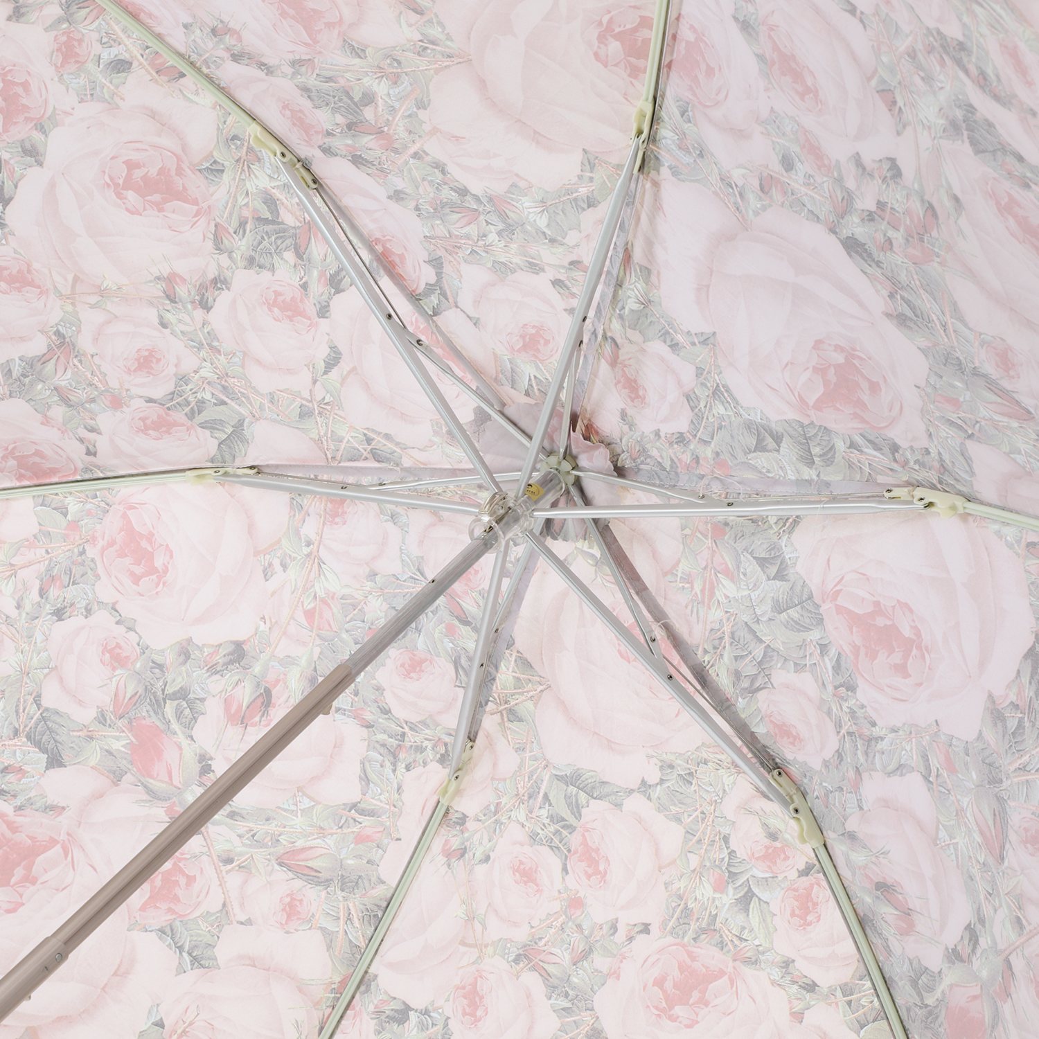 ラ　ルイス ルドゥーテ バラモティーフハンドル 晴雨兼用折りたたみ傘