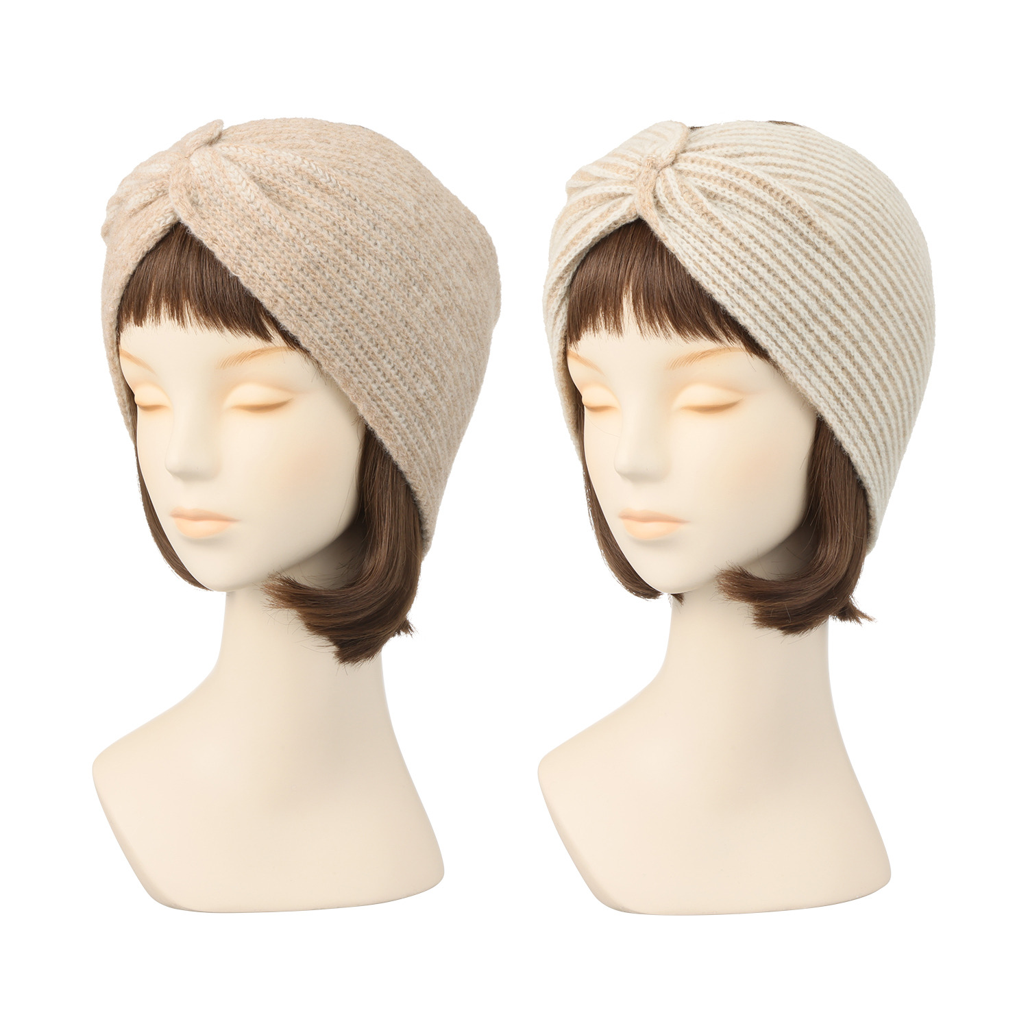 ベル・モード 日本製 タスマニア ラムウール１００％ リバーシブルヘアバンド