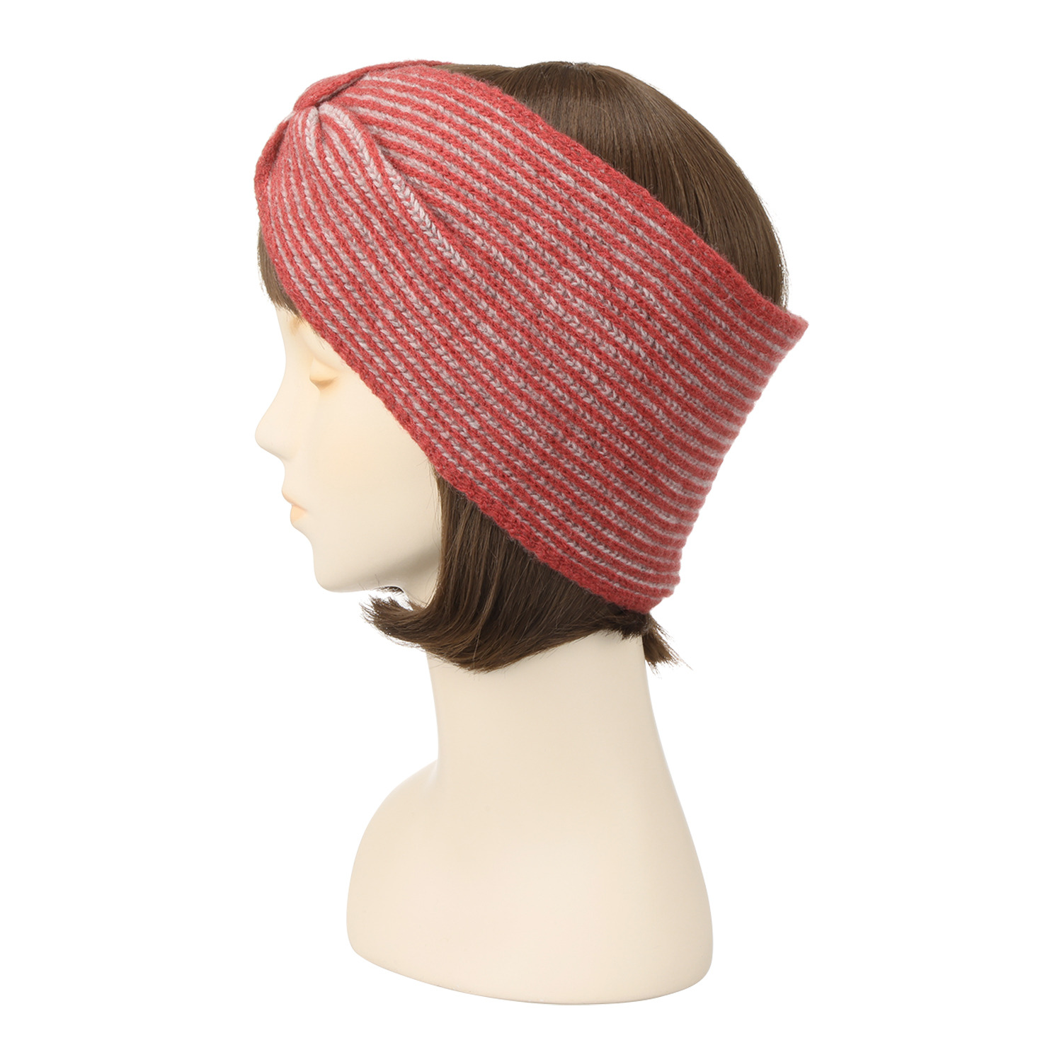 ベル・モード 日本製 タスマニア ラムウール１００％ リバーシブルヘアバンド