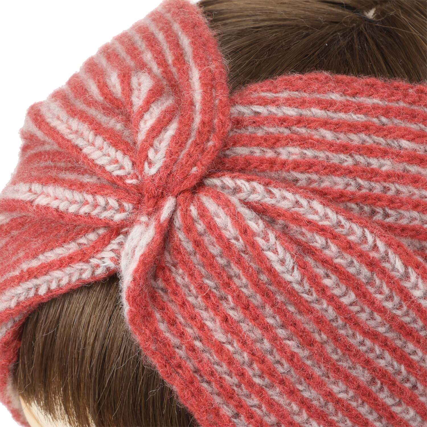 ベル・モード 日本製 タスマニア ラムウール１００％ リバーシブルヘアバンド