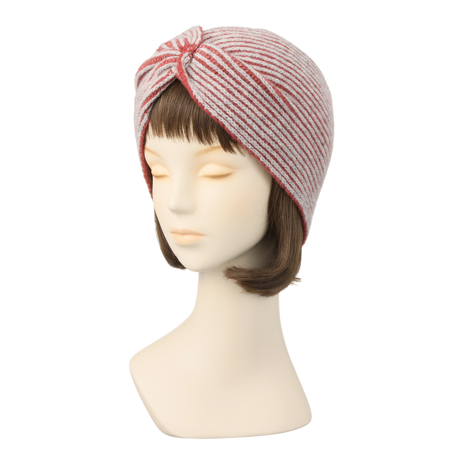 ベル・モード 日本製 タスマニア ラムウール１００％ リバーシブルヘアバンド