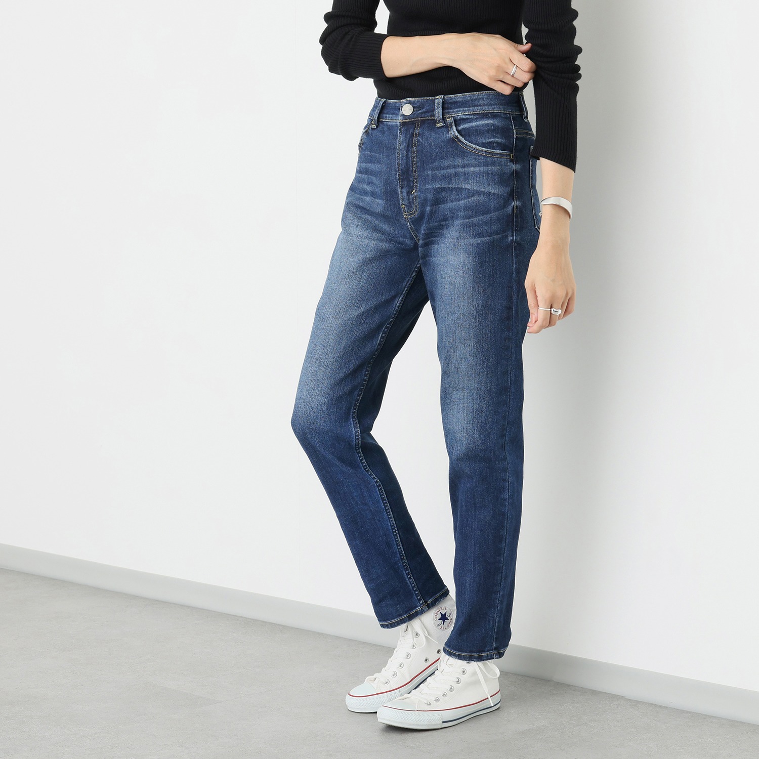 シュガーデプト ＮＥＷヴィンテージ ハイライズ サブリナ ストレッチデニムパンツ