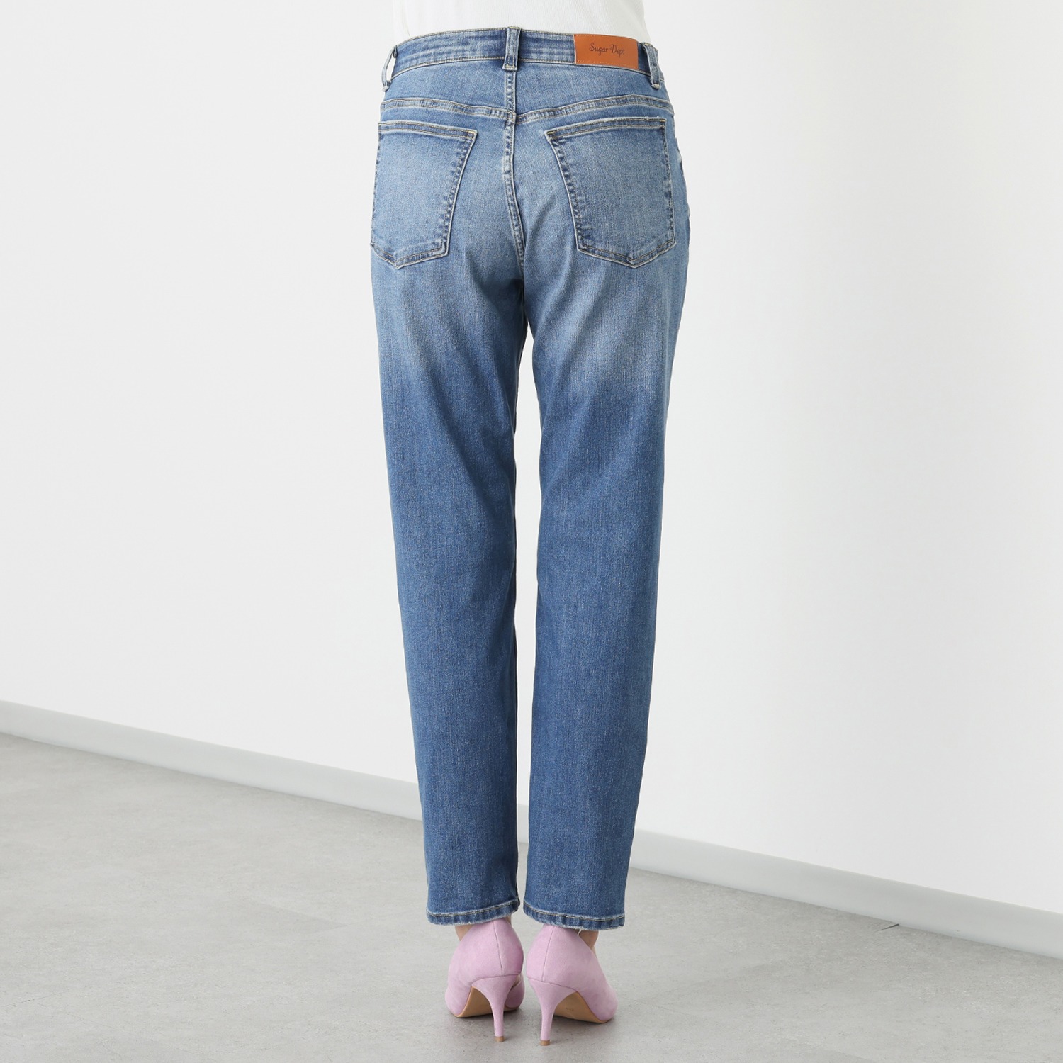 シュガーデプト ＮＥＷヴィンテージ ハイライズ サブリナ ストレッチデニムパンツ