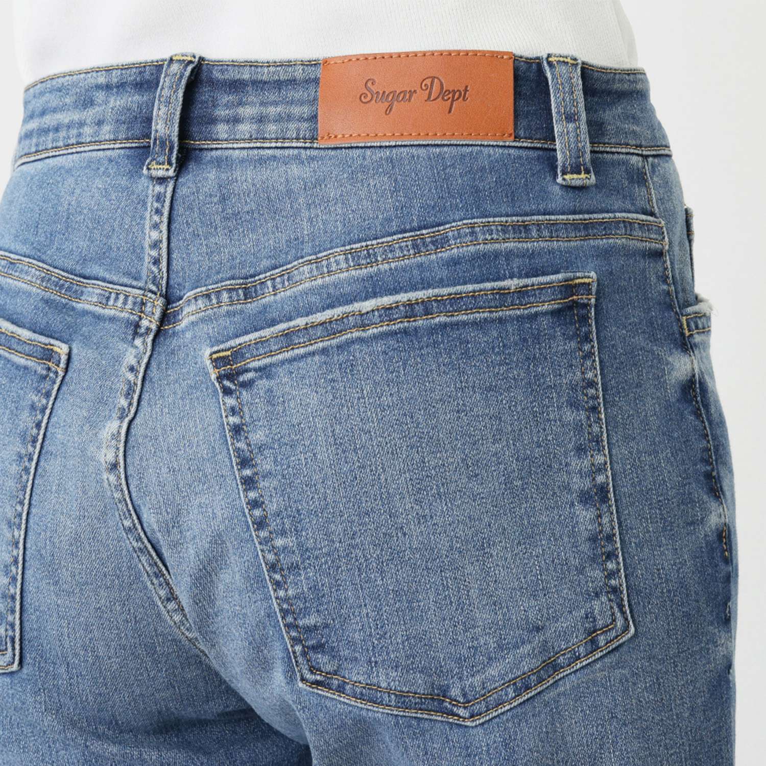 シュガーデプト ＮＥＷヴィンテージ ハイライズ サブリナ ストレッチデニムパンツ