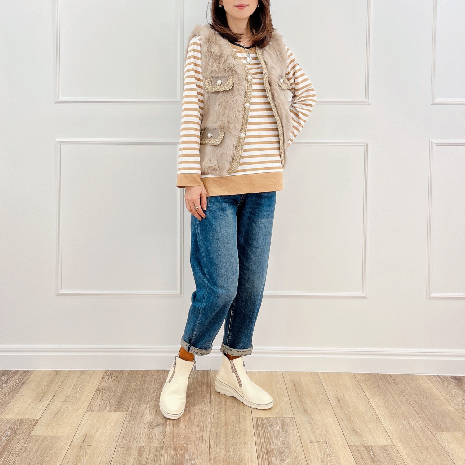 ＪＳハートレーベル ＜日本製＞ はっ水姫路レザー ダブルジップ 軽量コンフォートブーツ