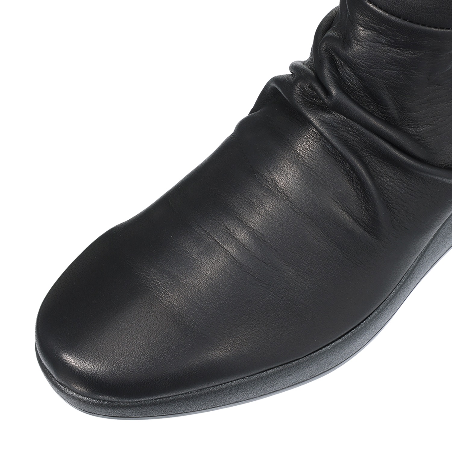 ＪＳハートレーベル ＜日本製＞ 姫路レザー バックストレッチ ウエッジソールブーツ