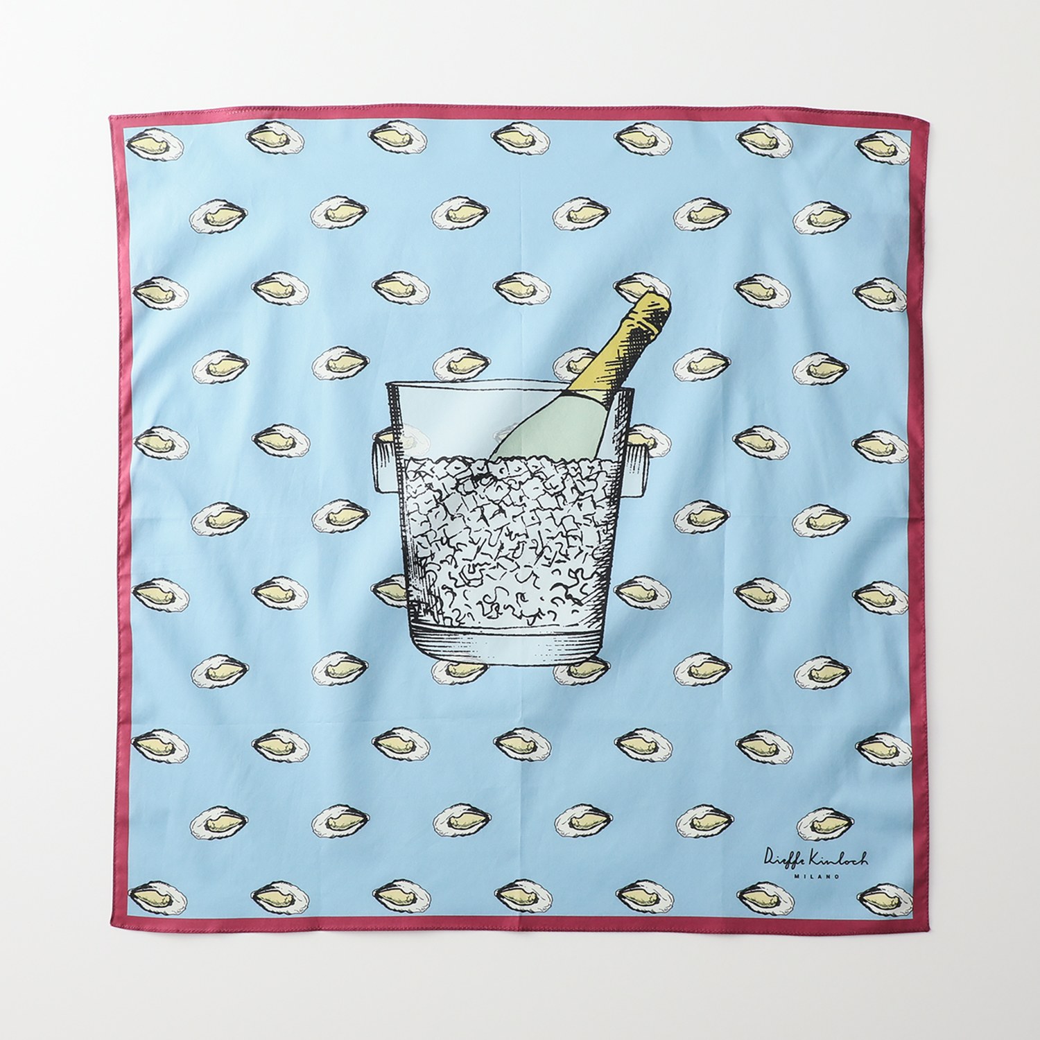 ジリオ・ フィオレンティーノ グローブ＆ ディエッフェ・キンロック ハンカチ