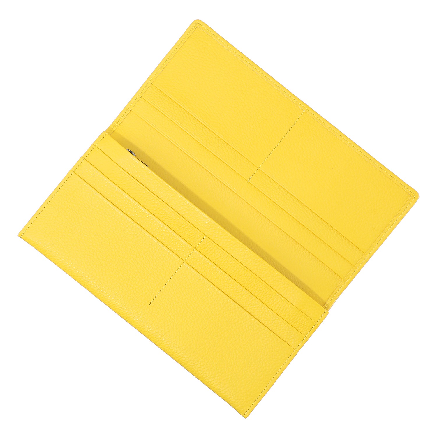 浅草文庫 牛革 かぶせ横長財布 ＜いろどり＞