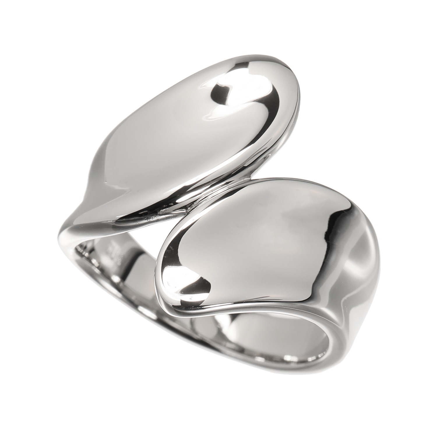 ステングレイス サージカルステンレス ダブルウェーブ デザインリング