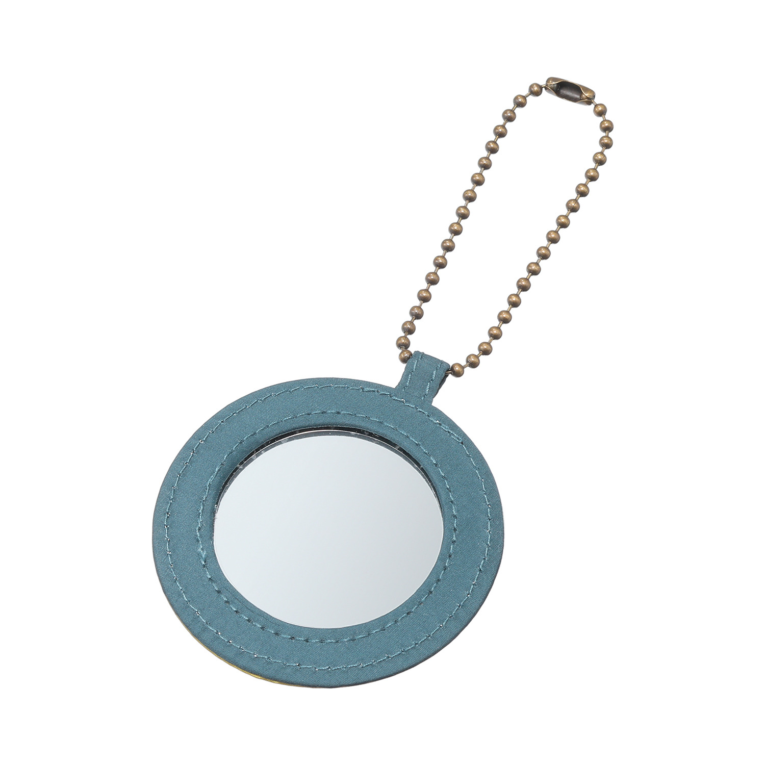 シビラ はっ水 半月ポーチバッグ＆ チェーン付ミラー