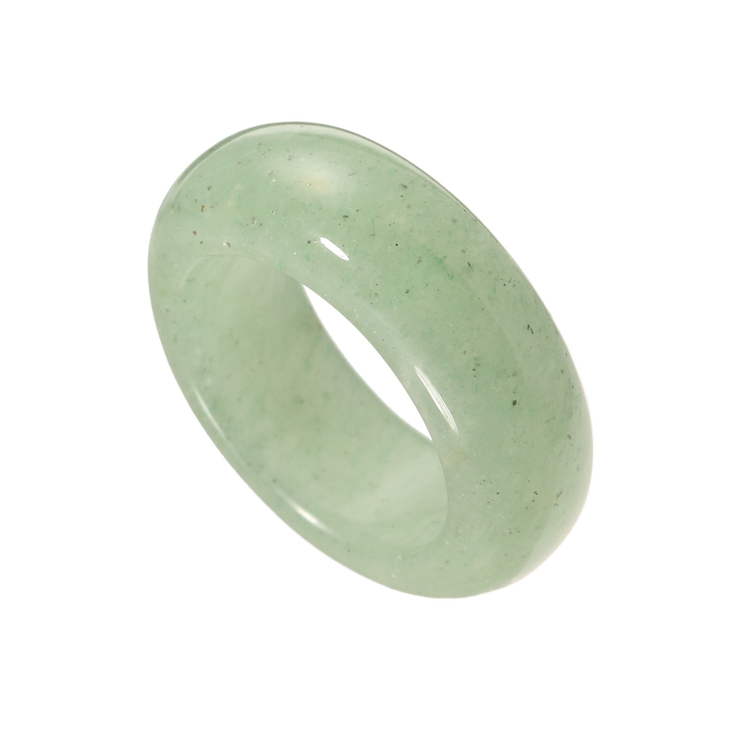 幸石堂 福禄寿の天然石 幸せとの約束 健康・金運祈願 グリーンクォーツリング