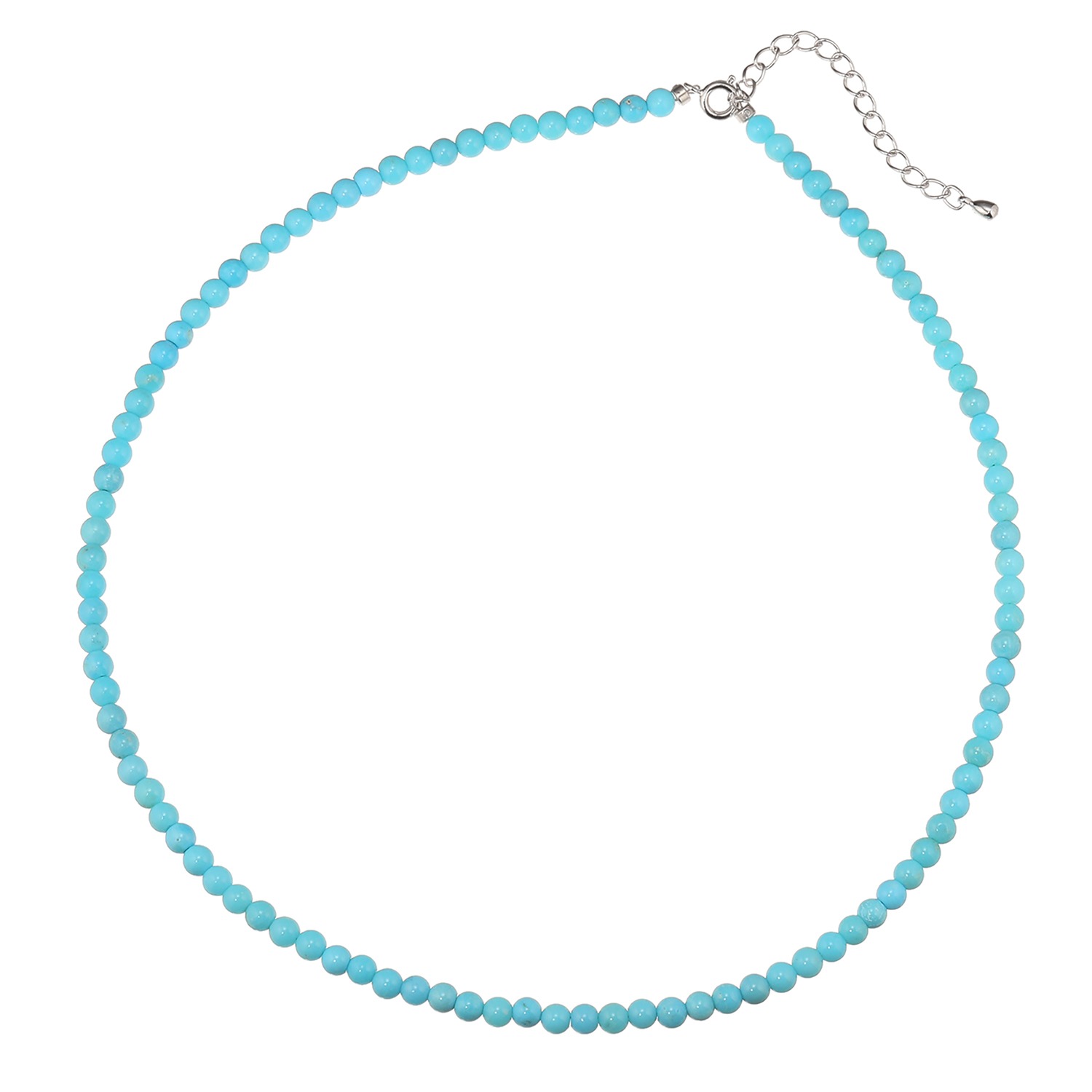 ミケランジェロ ４５カラットＵＰ アリゾナ産ターコイズ ネックレス