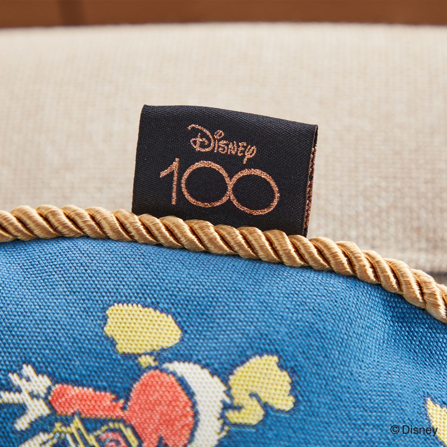 ディズニー 創立１００周年モデル 名作キャラクター大集合！ ゴブラン サークルクッション