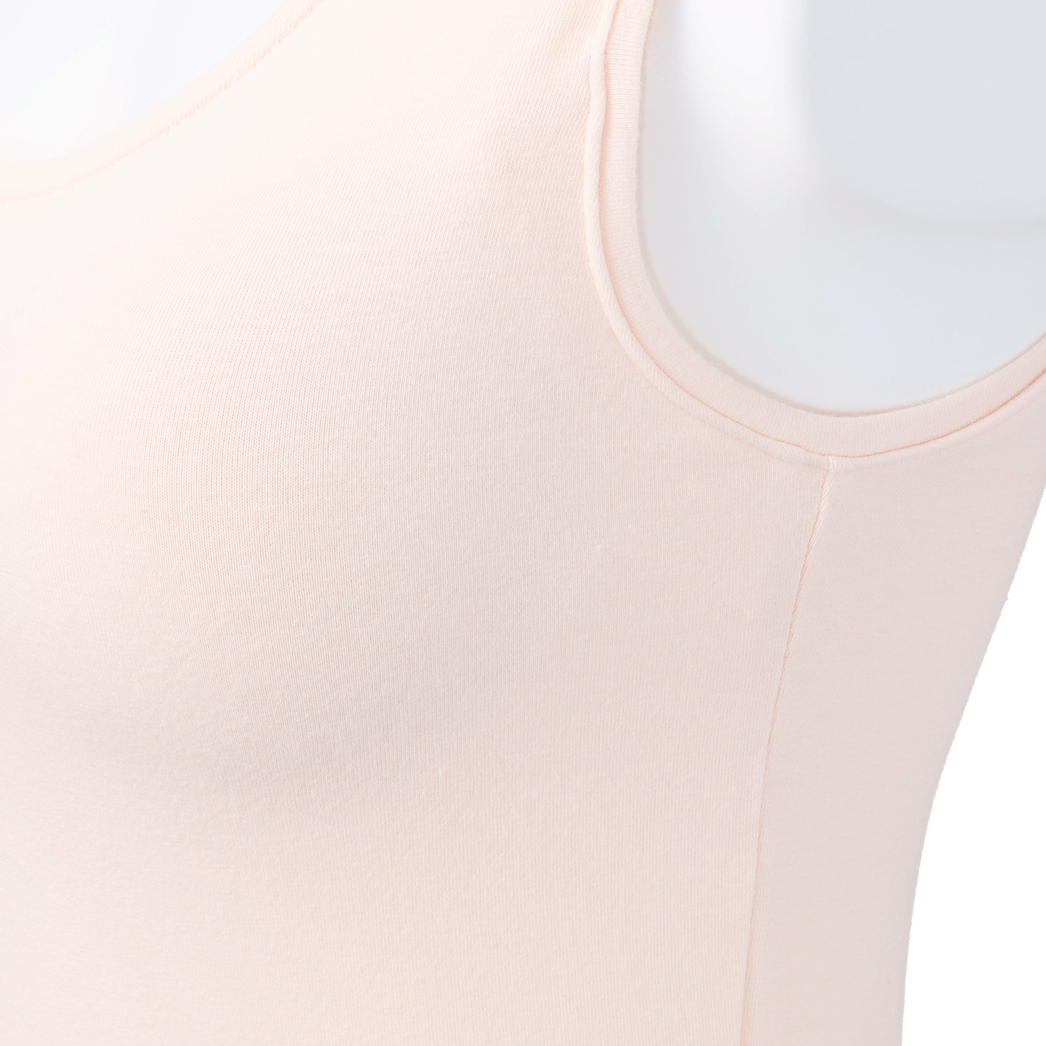 福助 熟成綿　出雲ソフト 綿高混率・ベア天竺生地 カップ付タンクトップ ２枚セット