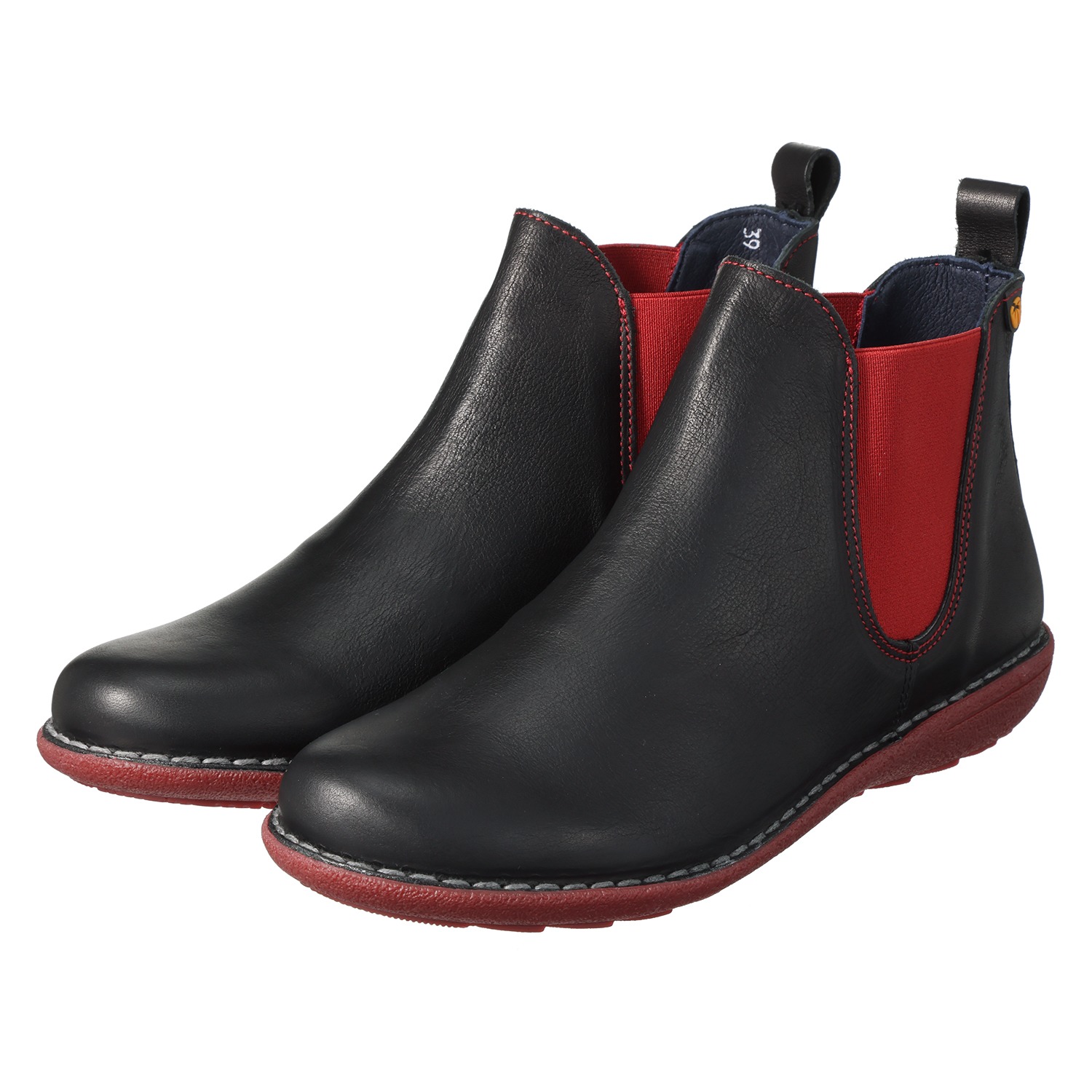 ジャングラ ＜メイドインスペイン＞ 牛革 サイドゴアショートブーツ