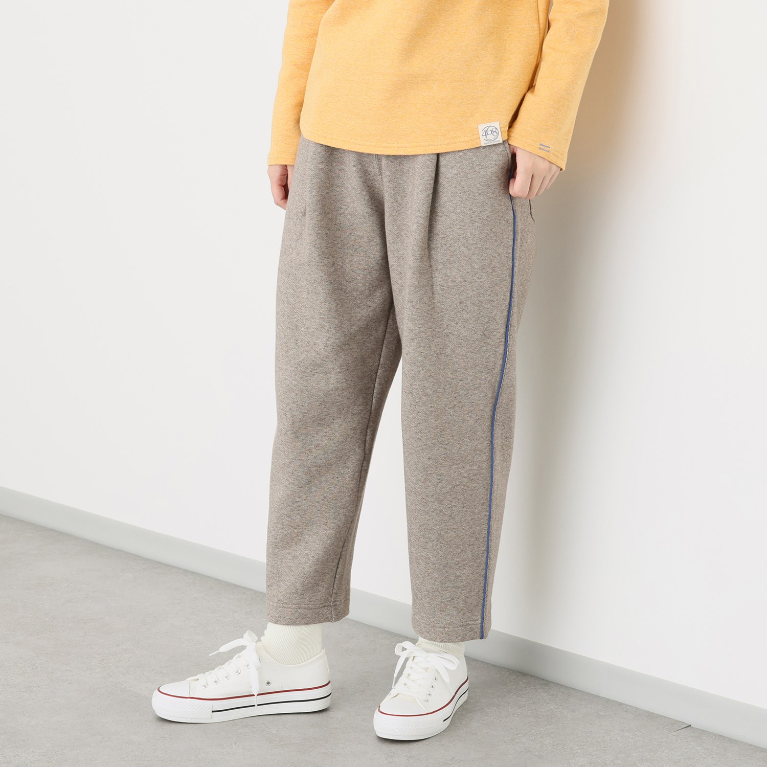 シロヤイチガントウキョウ リバーエース裏毛起毛 コクーンパンツ