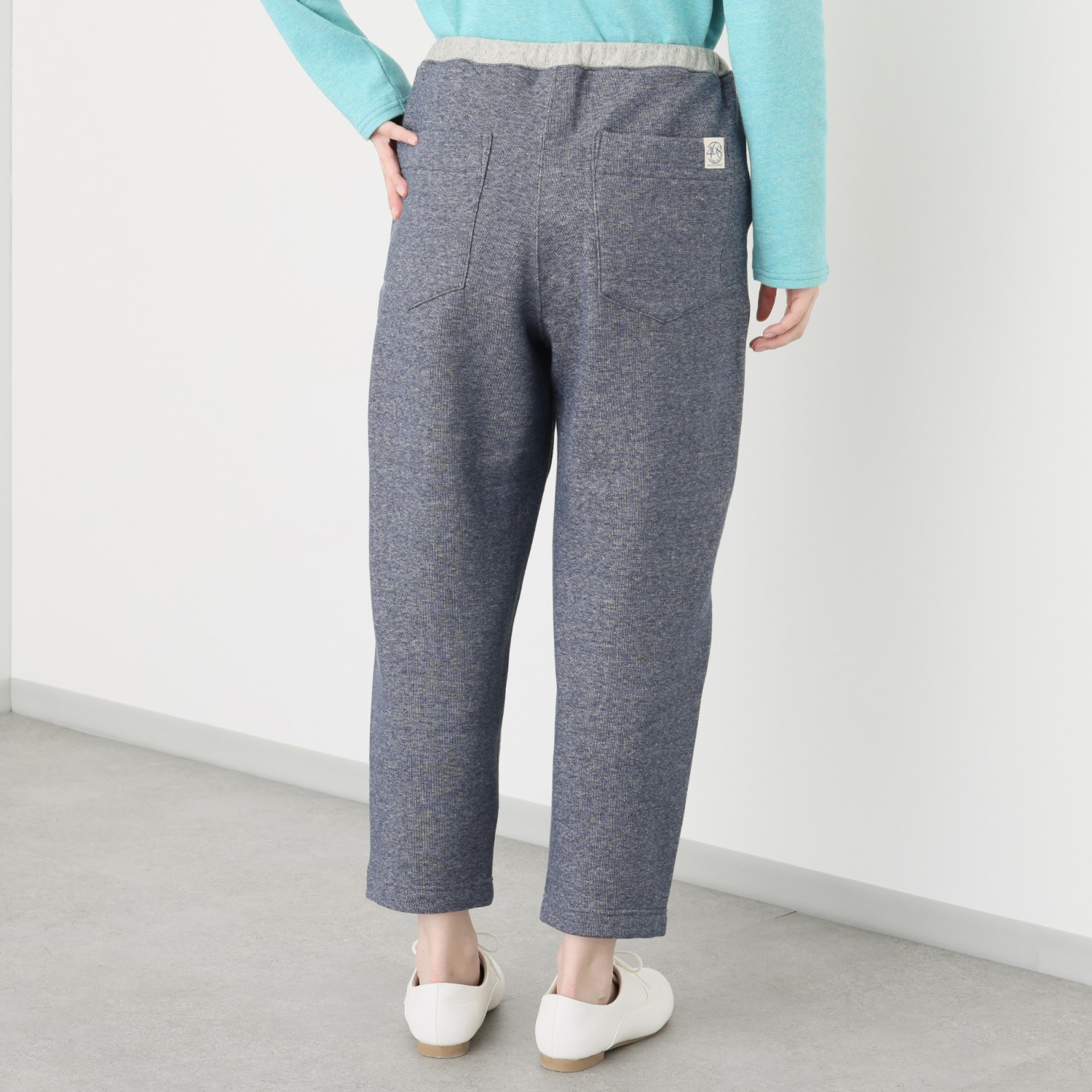 シロヤイチガントウキョウ リバーエース裏毛起毛 コクーンパンツ