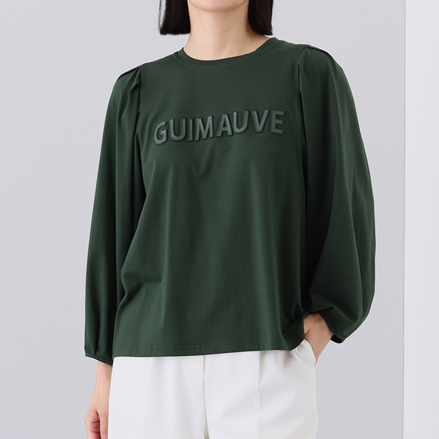 アリュメット エンボスロゴ プルオーバー