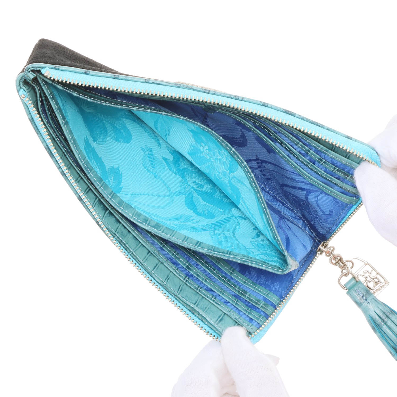 シンクビー！ “ノートルダム” Ｌ型長財布＆チャーム