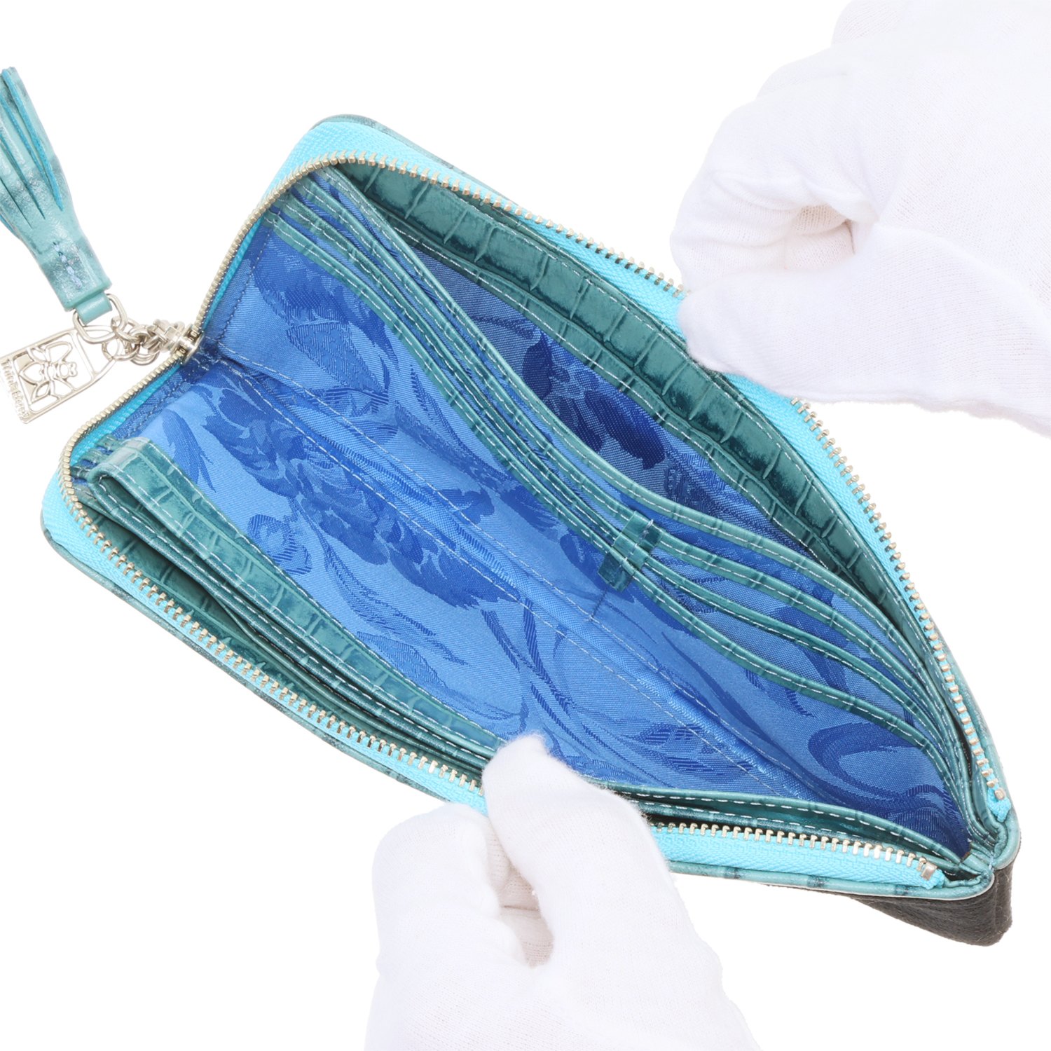 シンクビー！ “ノートルダム” Ｌ型長財布＆チャーム