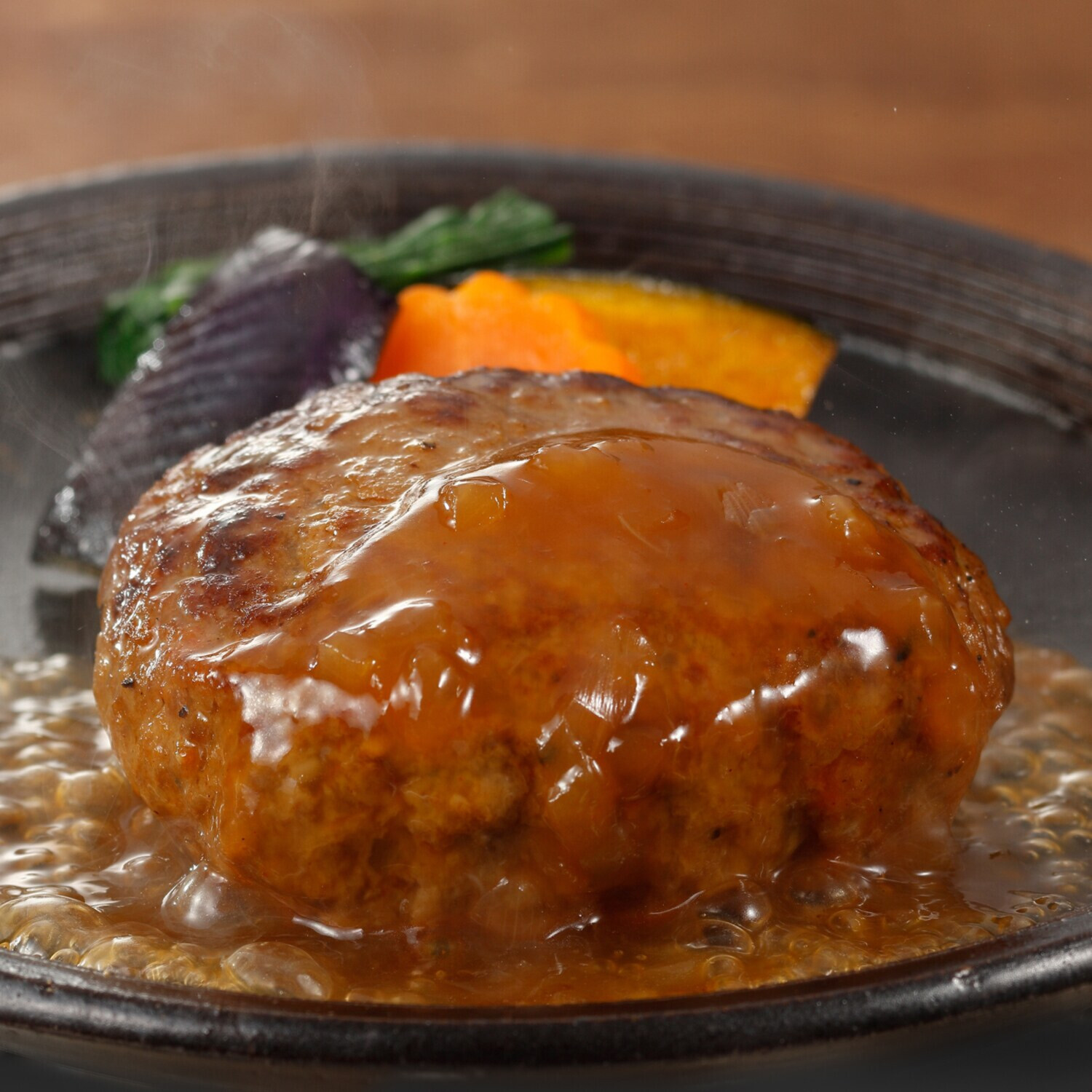 米久　贅沢なコク！ お肉を味わうハンバーグ ＜ソース３種セット＞