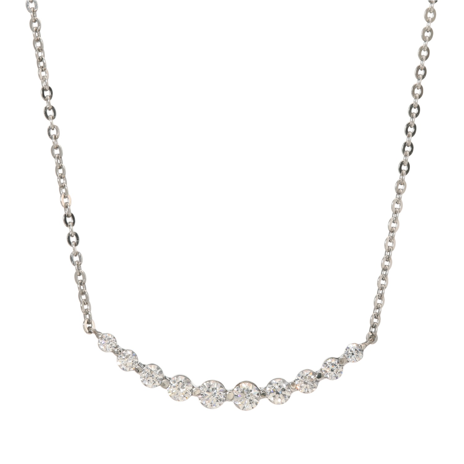 ベリテ サージカルステンレス ＣＺ ラインデザイン ネックレス